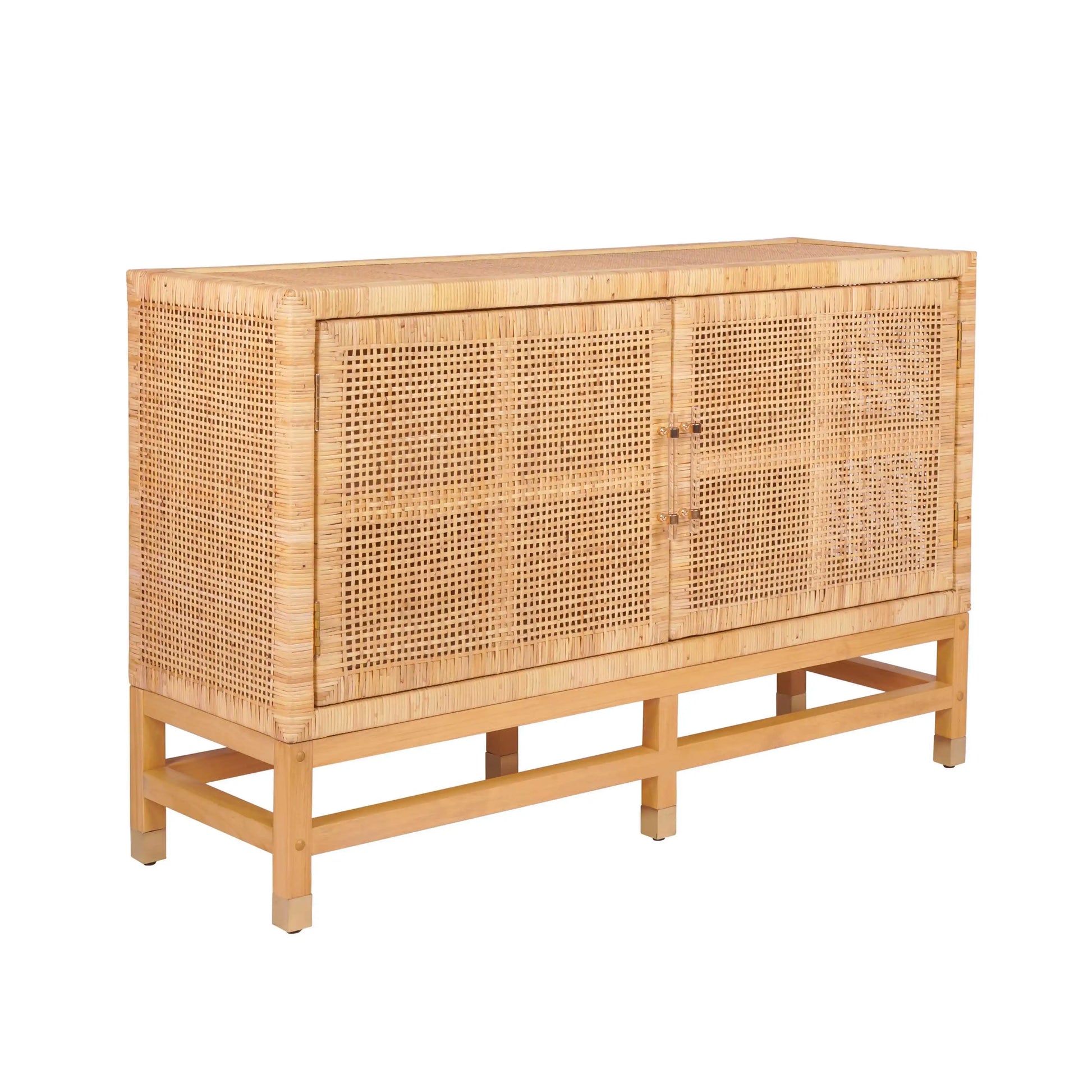 Amara - Woven Rattan Buffet - Best Buy Furniture