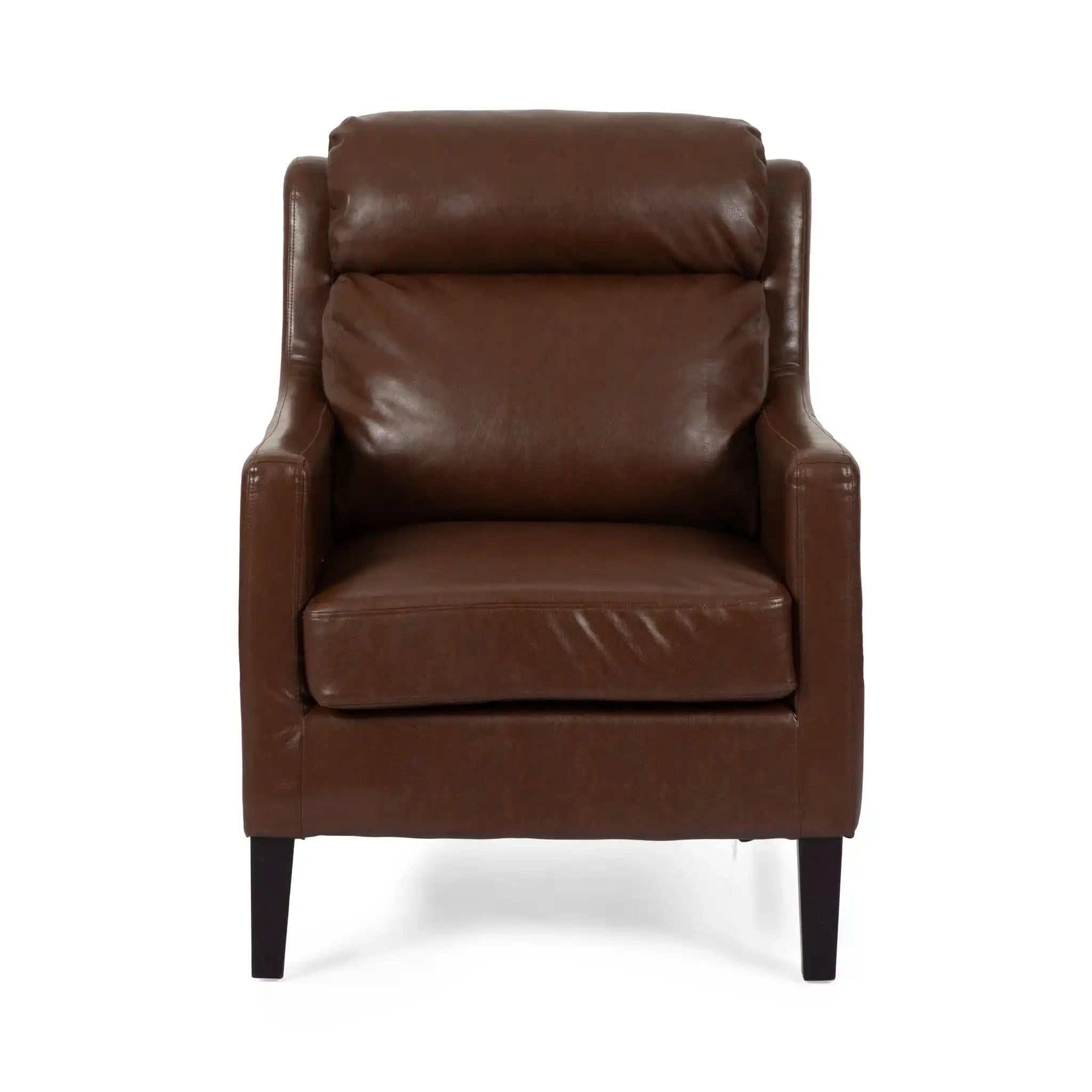 Contemporary Club Chair With Upholstered Fabric And Rubberwood Legs - Best Buy Furniture
