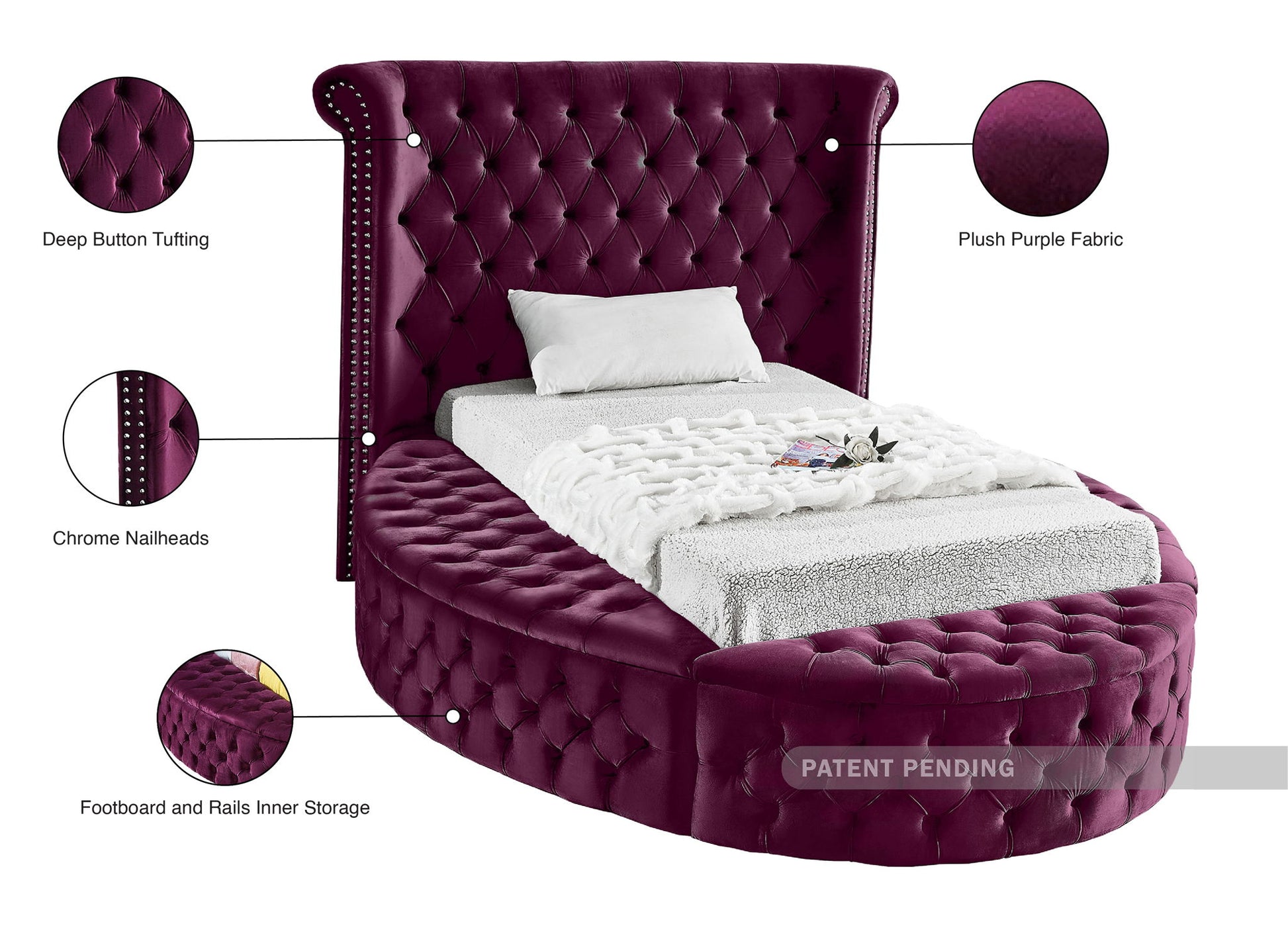 Luxus - Bed - Best Buy Furniture