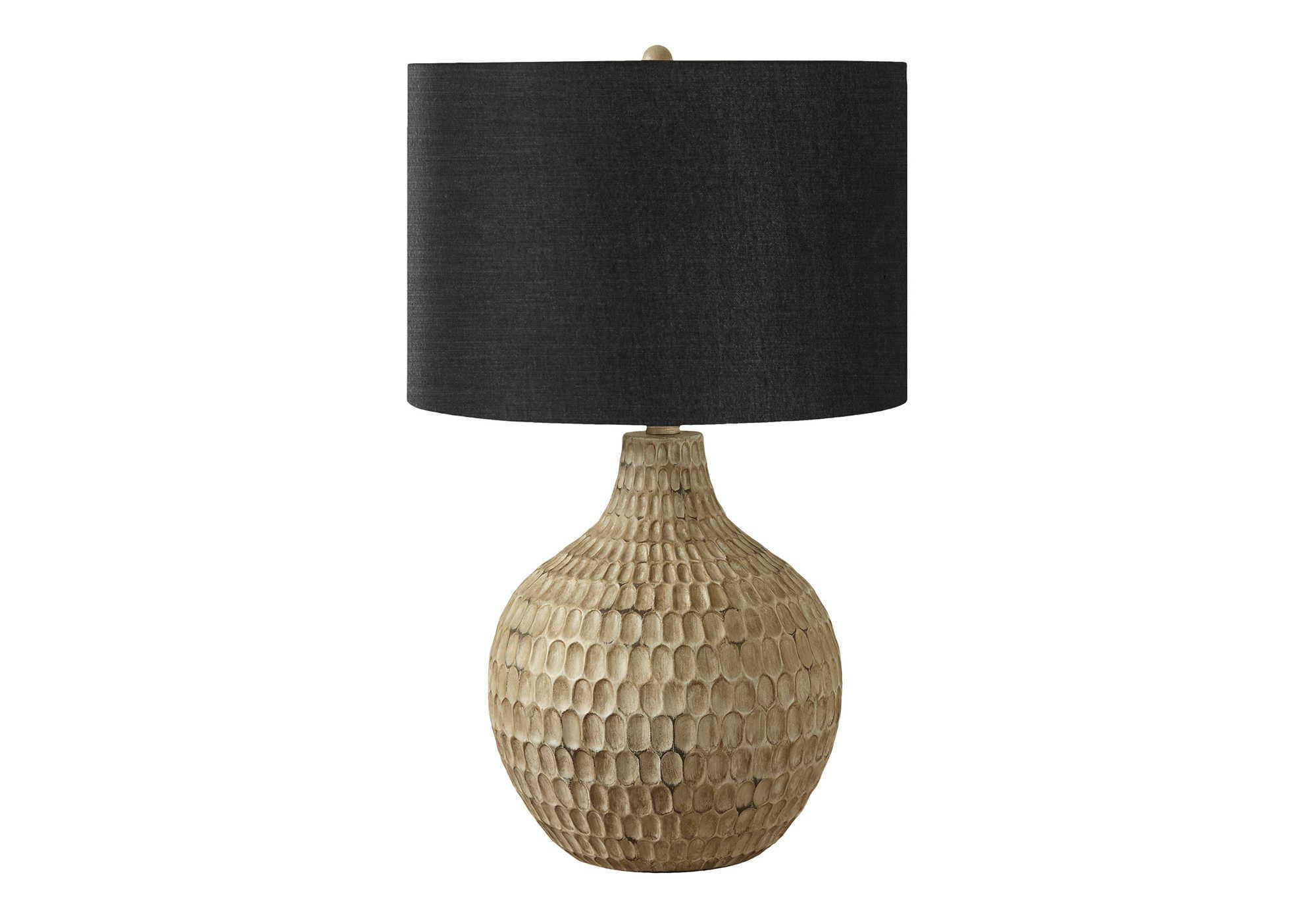 Lighting, Table Lamp, Resin, Contemporary - Brown - Best Buy Furniture