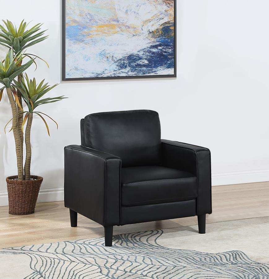 Ruth - Upholstered Track Arm Accent Chair - Best Buy Furniture