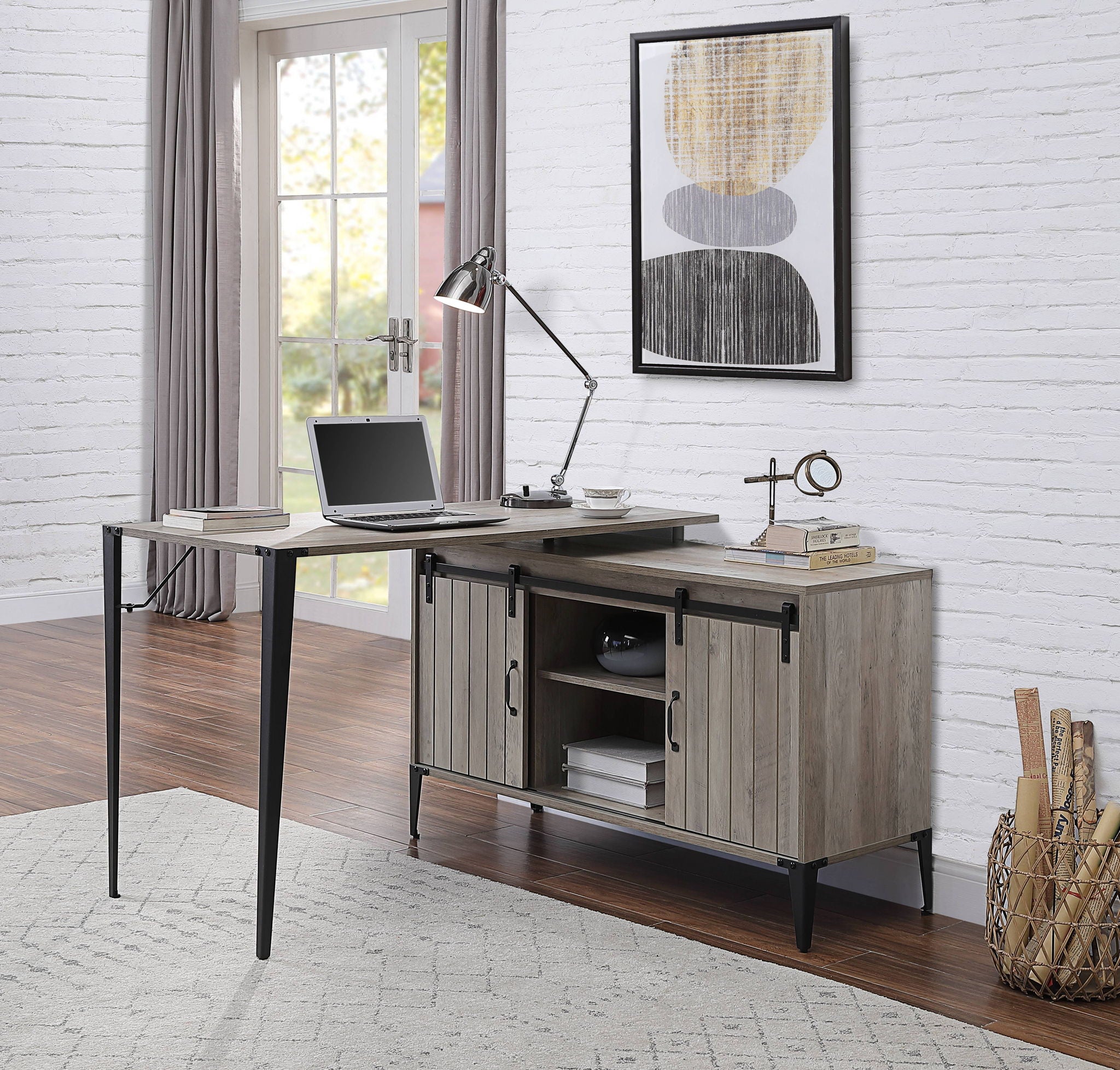 Zakwani - Writing Desk - Wood - Best Buy Furniture