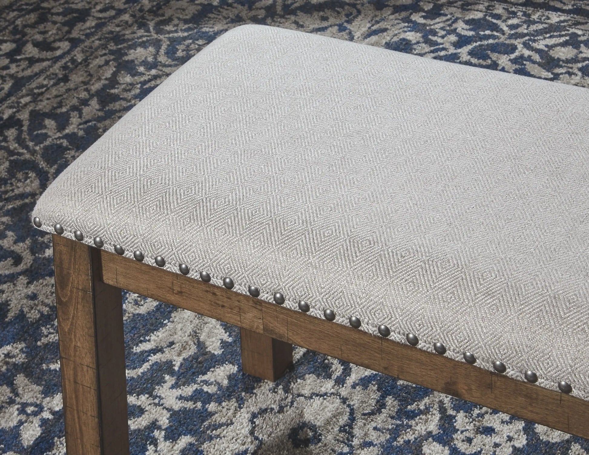 Moriville - Upholstered Bench - Beige - Best Buy Furniture