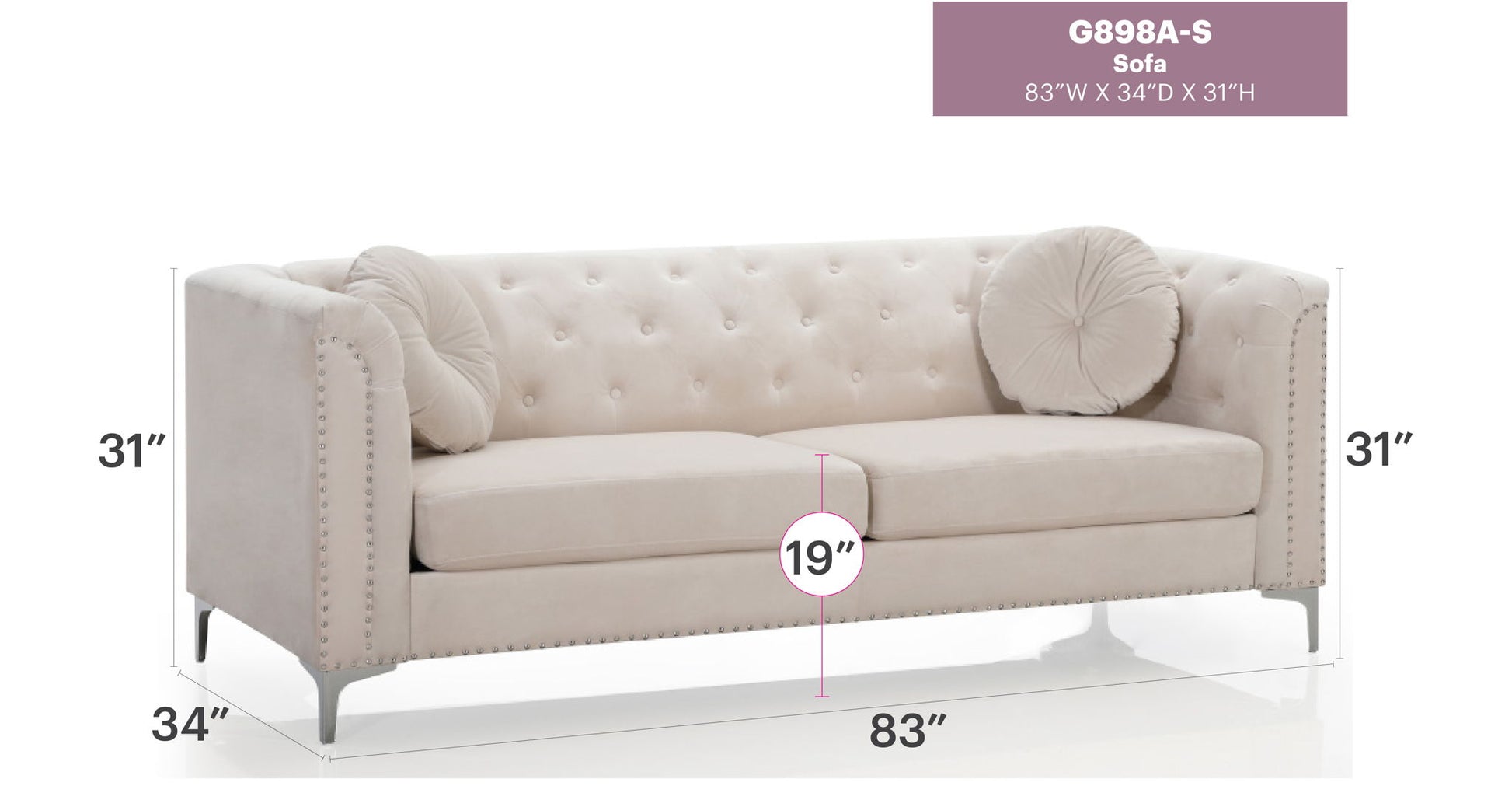 Elegant Contemporary Sofa - Best Buy Furniture
