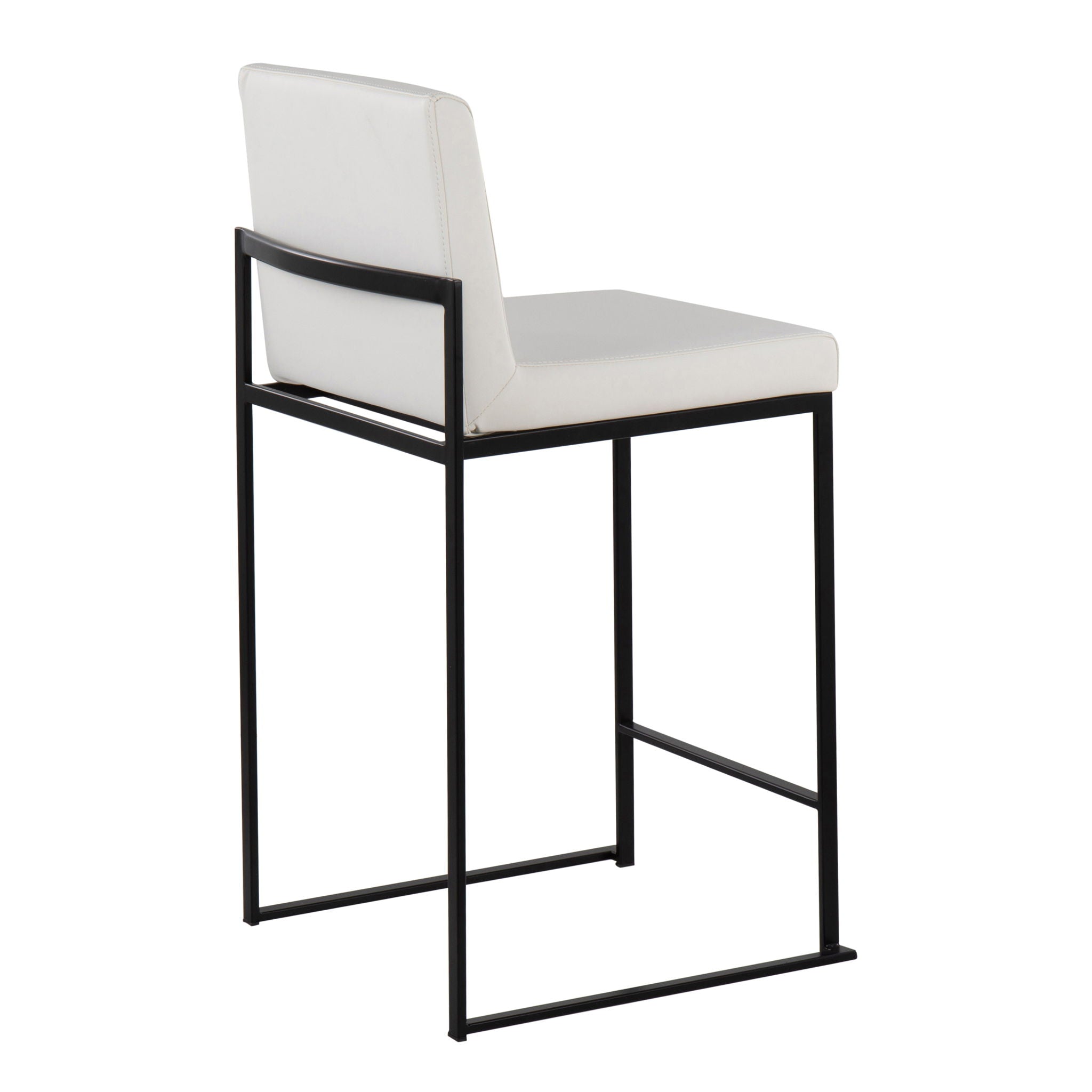 Fuji - Contemporary Modern Elegance, High Back Counter Stool - Best Buy Furniture