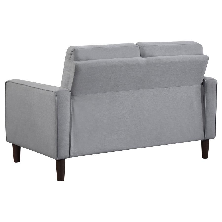 Bowen - Upholstered Track Arm Tufted Sofa Set - Best Buy Furniture