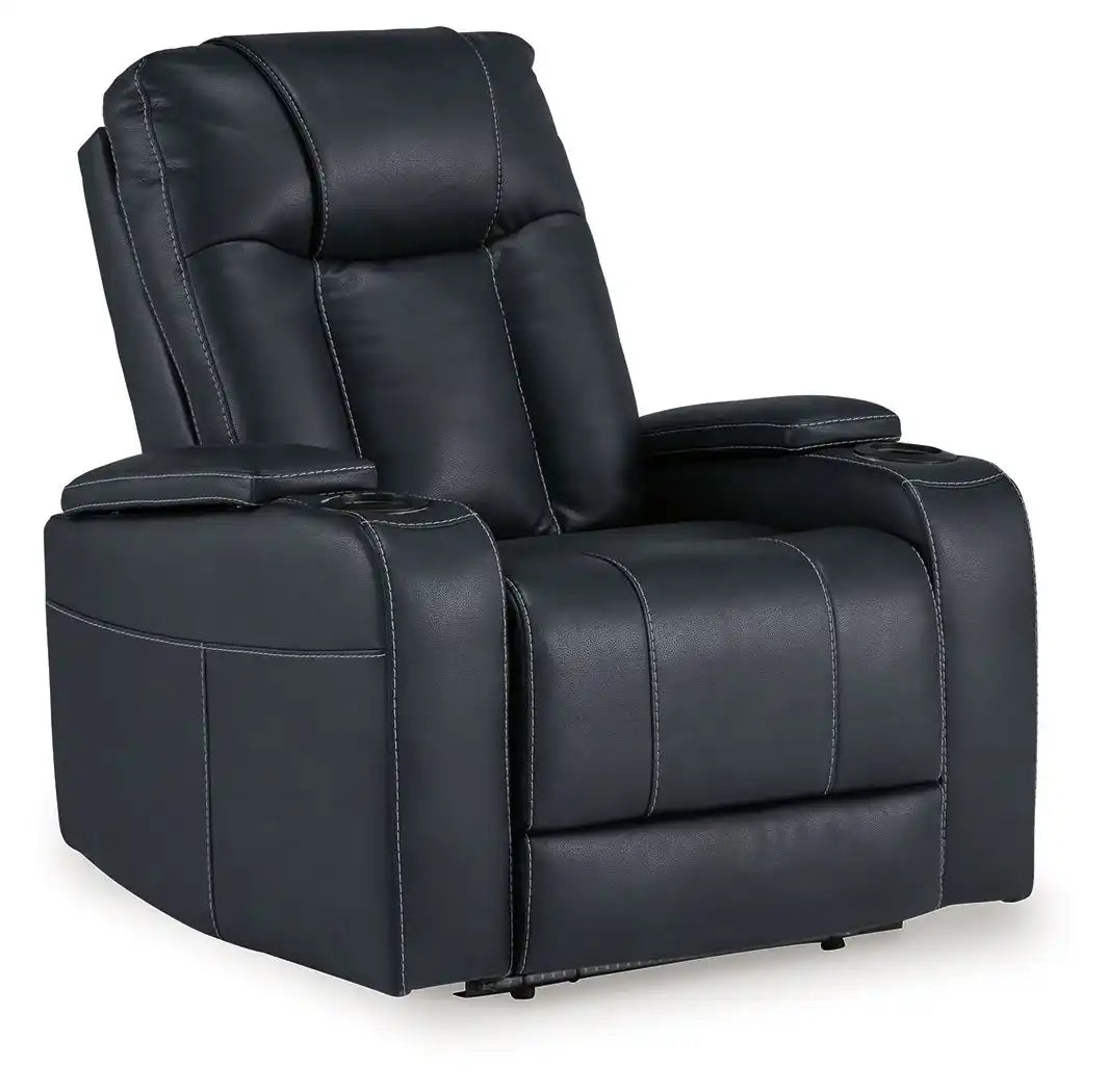 Feazada - Power Recliner With Adj Headrest - Best Buy Furniture