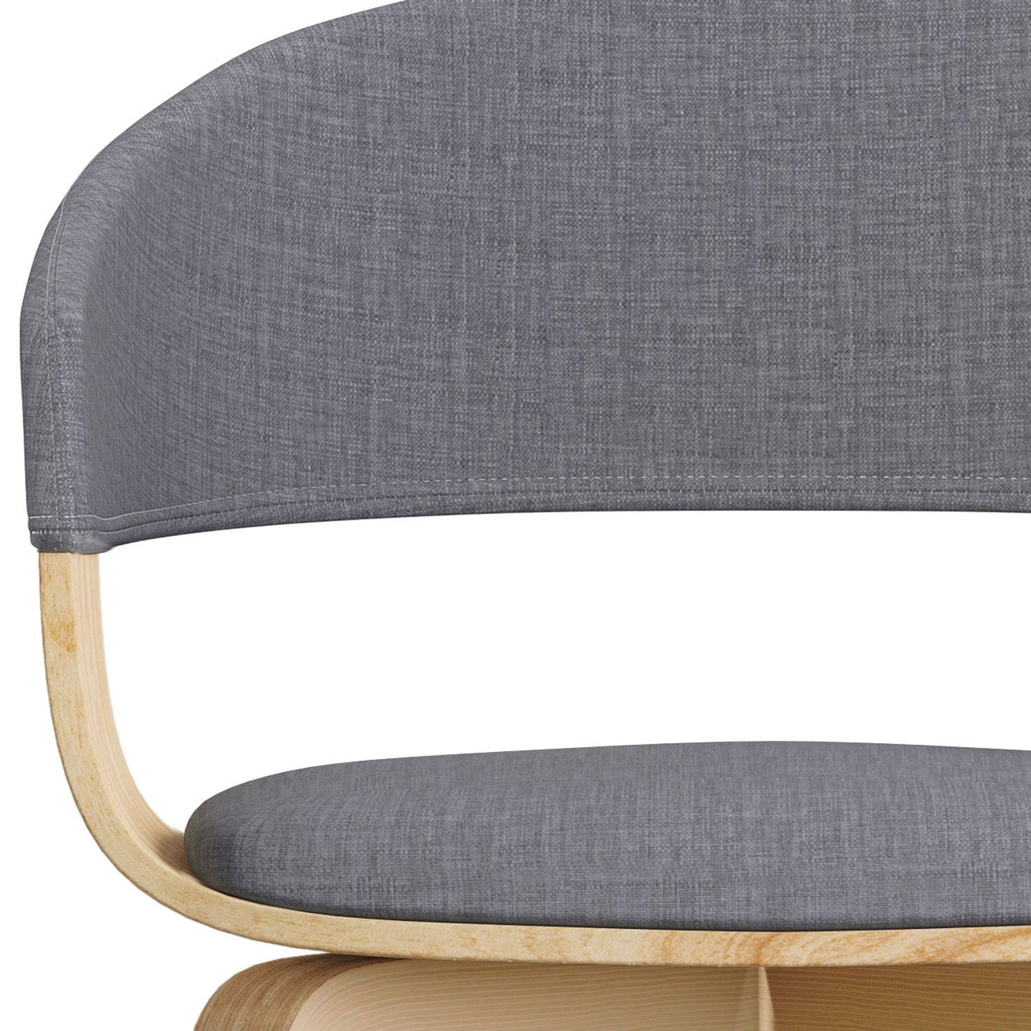 Lowell - Mid-Century Modern Bentwood Dining Chair - Best Buy Furniture