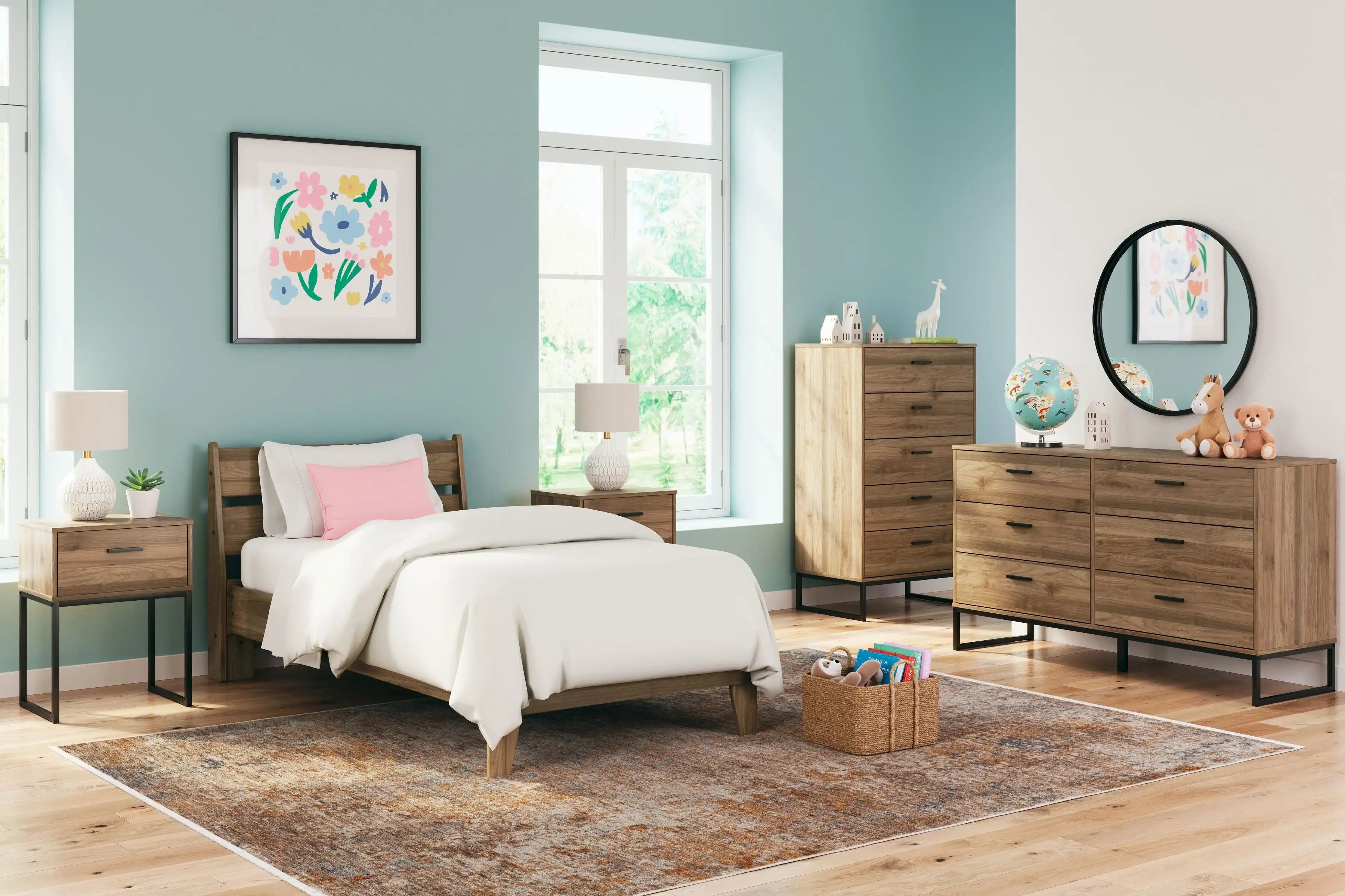 Deanlow - Panel Bedroom Set - Best Buy Furniture