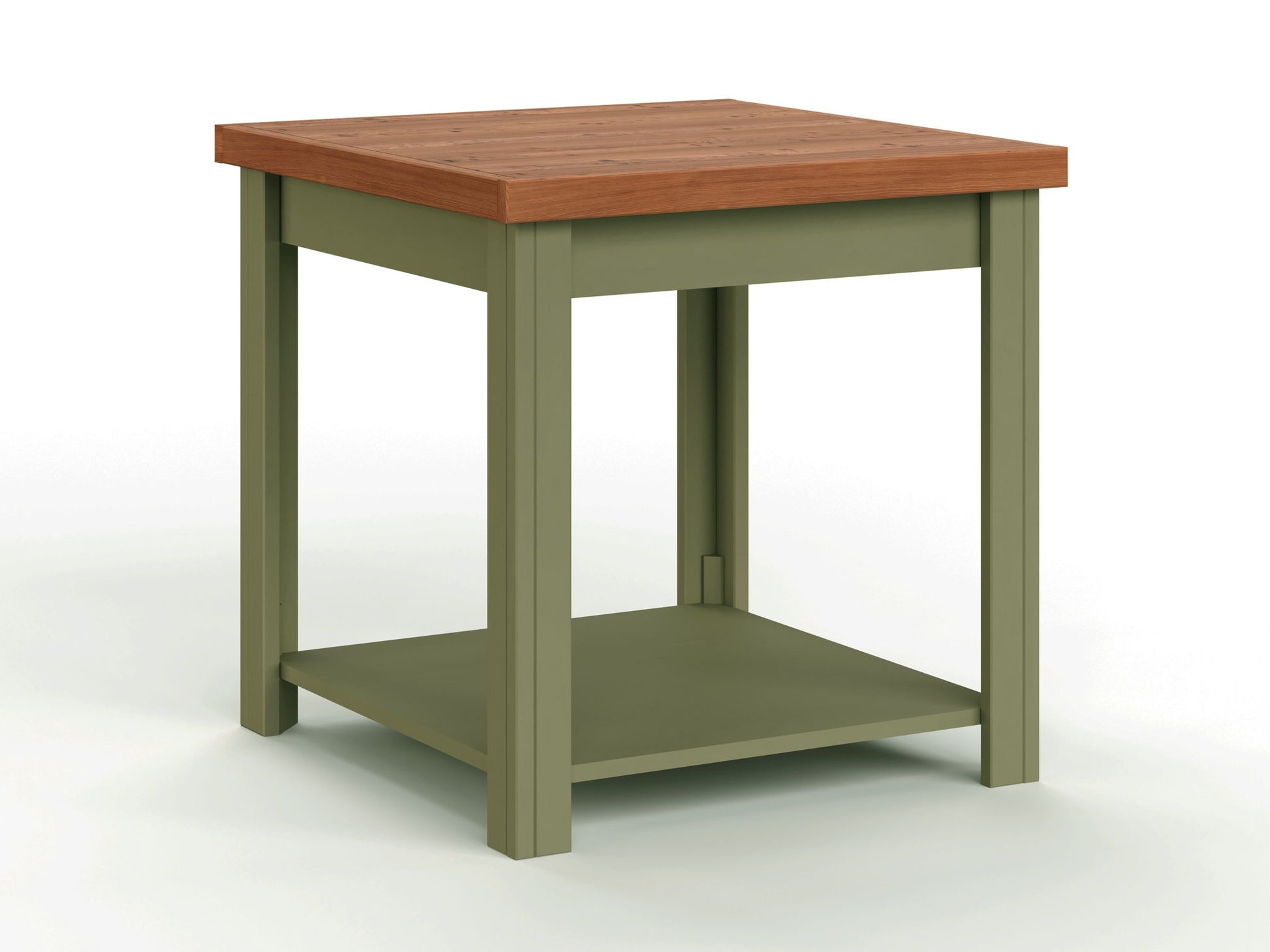Vineyard - Side Table - Sage Green, Fruitwood - Best Buy Furniture