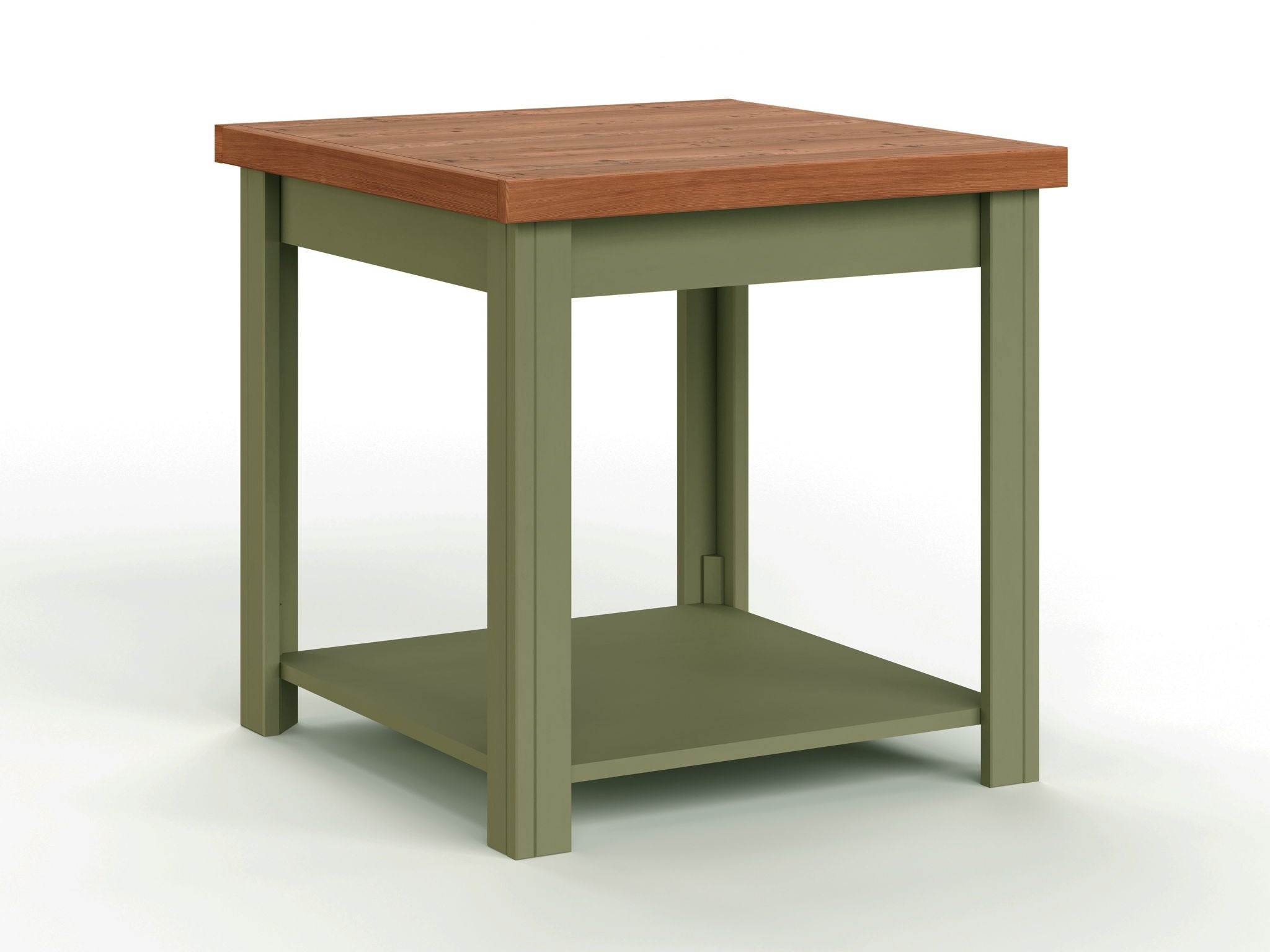 Vineyard - Side Table - Sage Green, Fruitwood - Best Buy Furniture