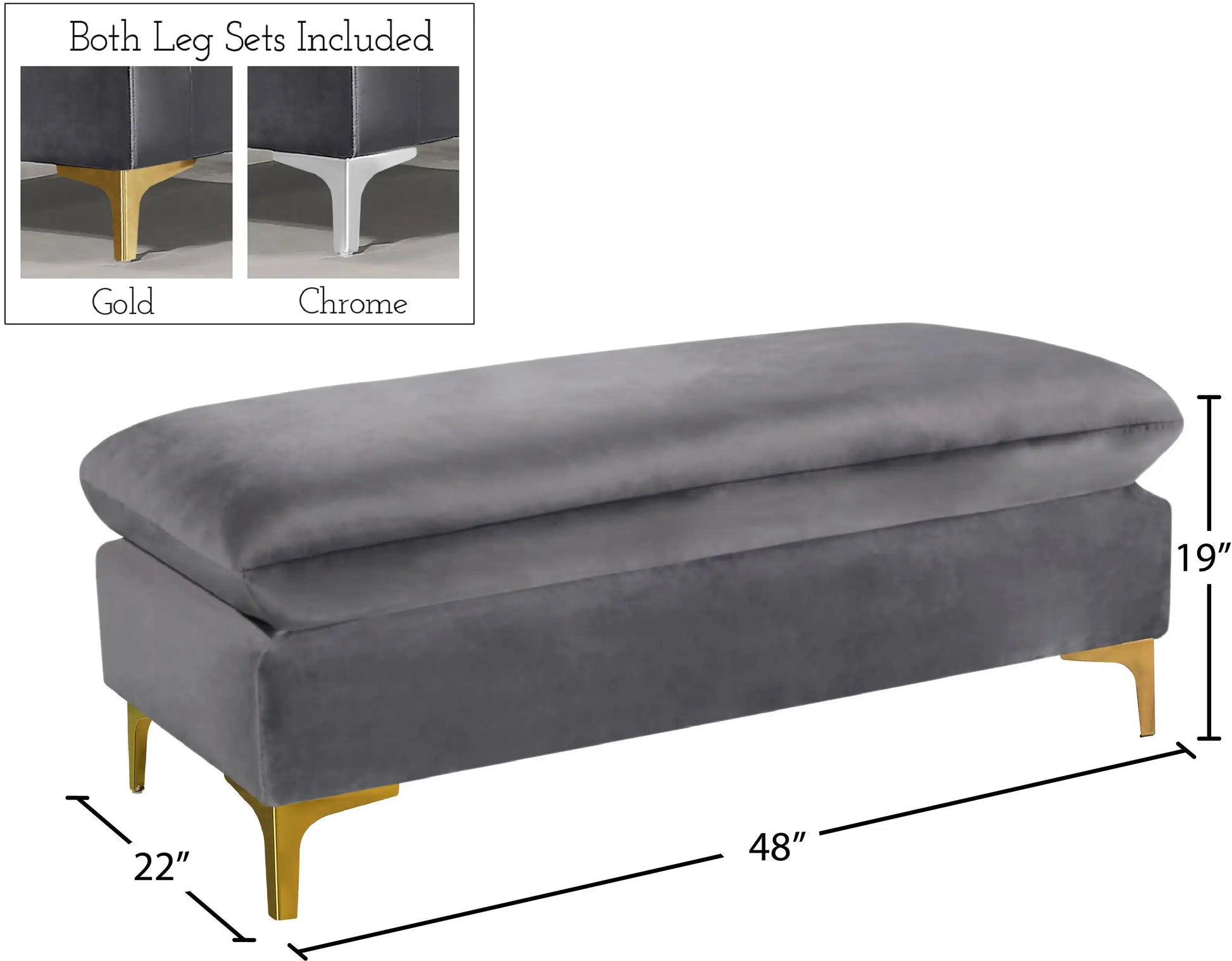 Naomi - Ottoman - Best Buy Furniture