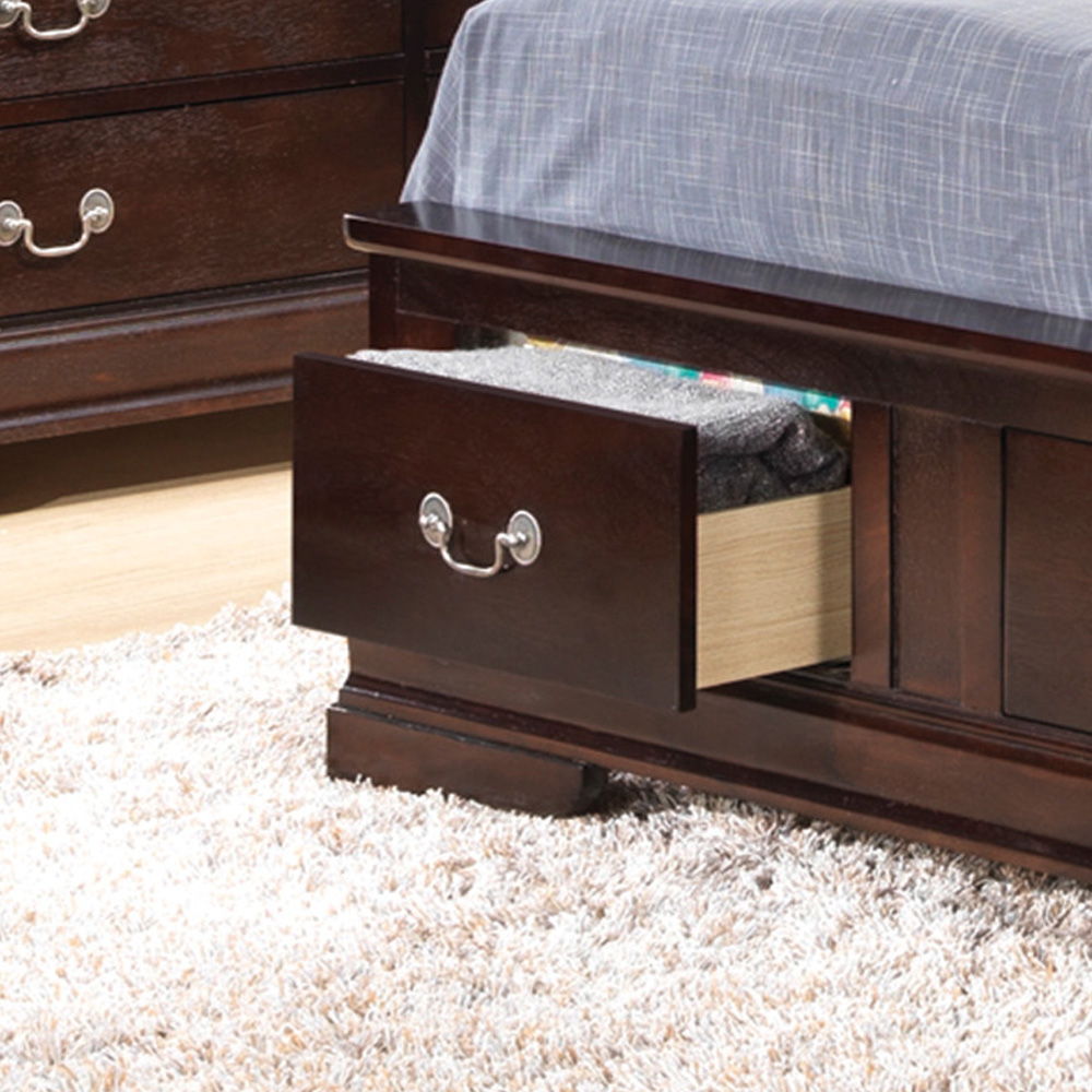 Louis Phillipe - Storage Bed - Best Buy Furniture