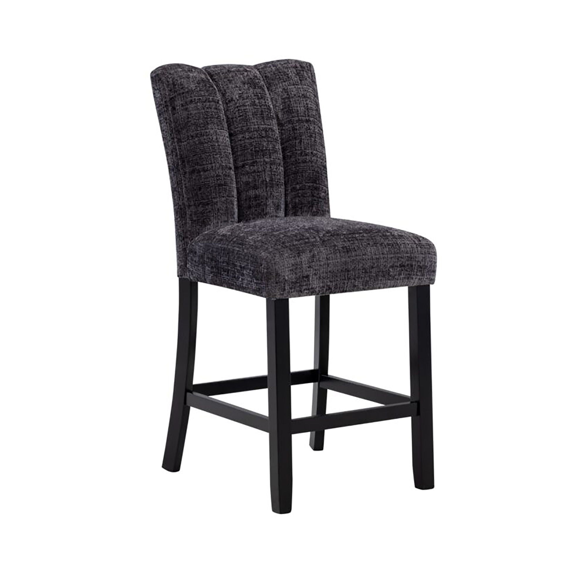 Magaly - Bar Stools (Set of 2) - Dark Gray - Best Buy Furniture
