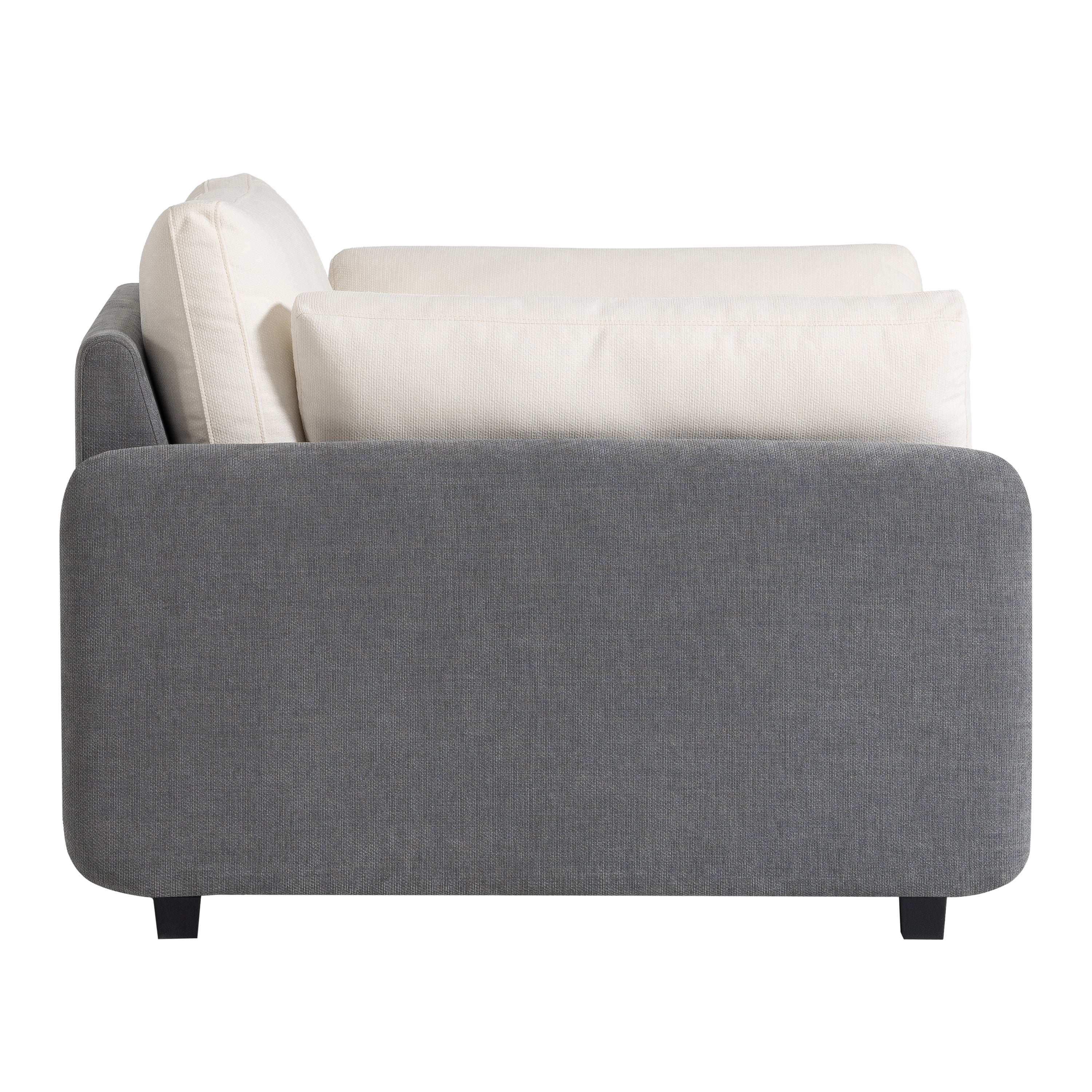 Oversized Chenille Single Sofa Chair,Wide and Deep Seat Accent Chair - Best Buy Furniture