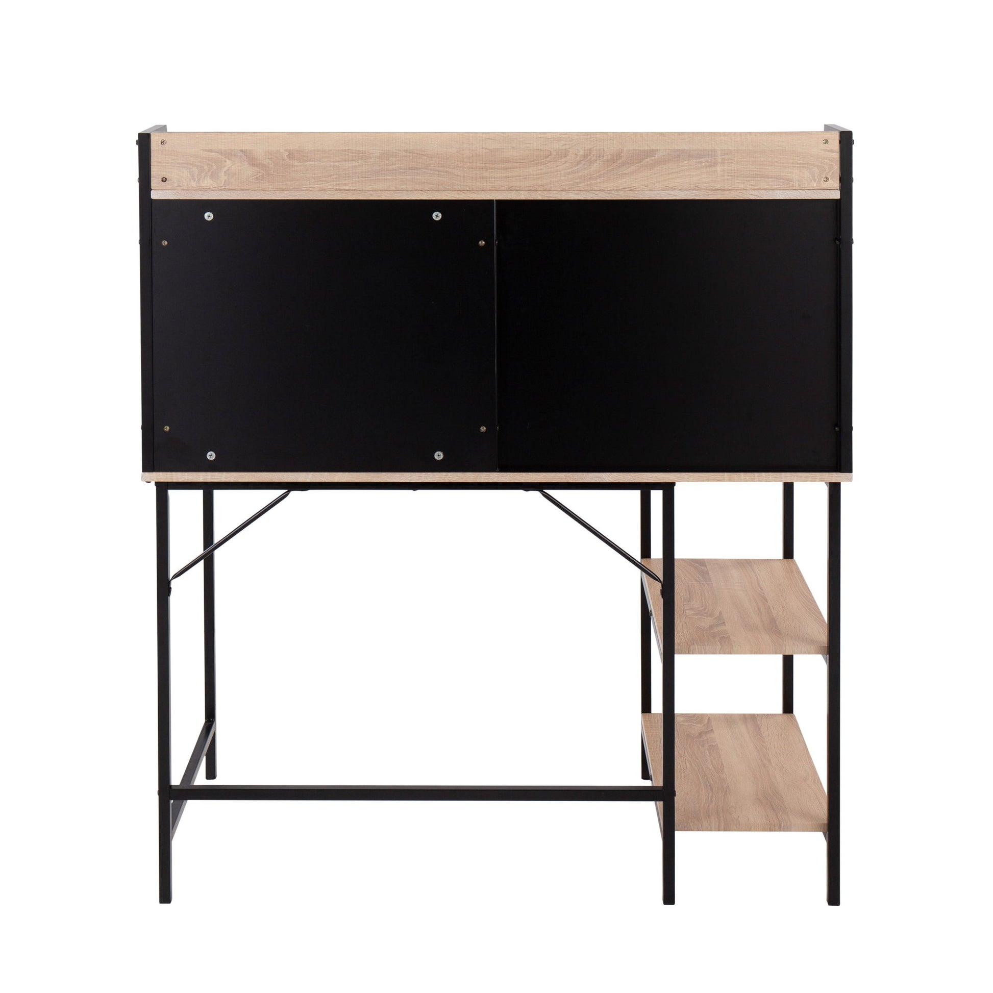 Geo - Shelf Contemporary Desk - Best Buy Furniture