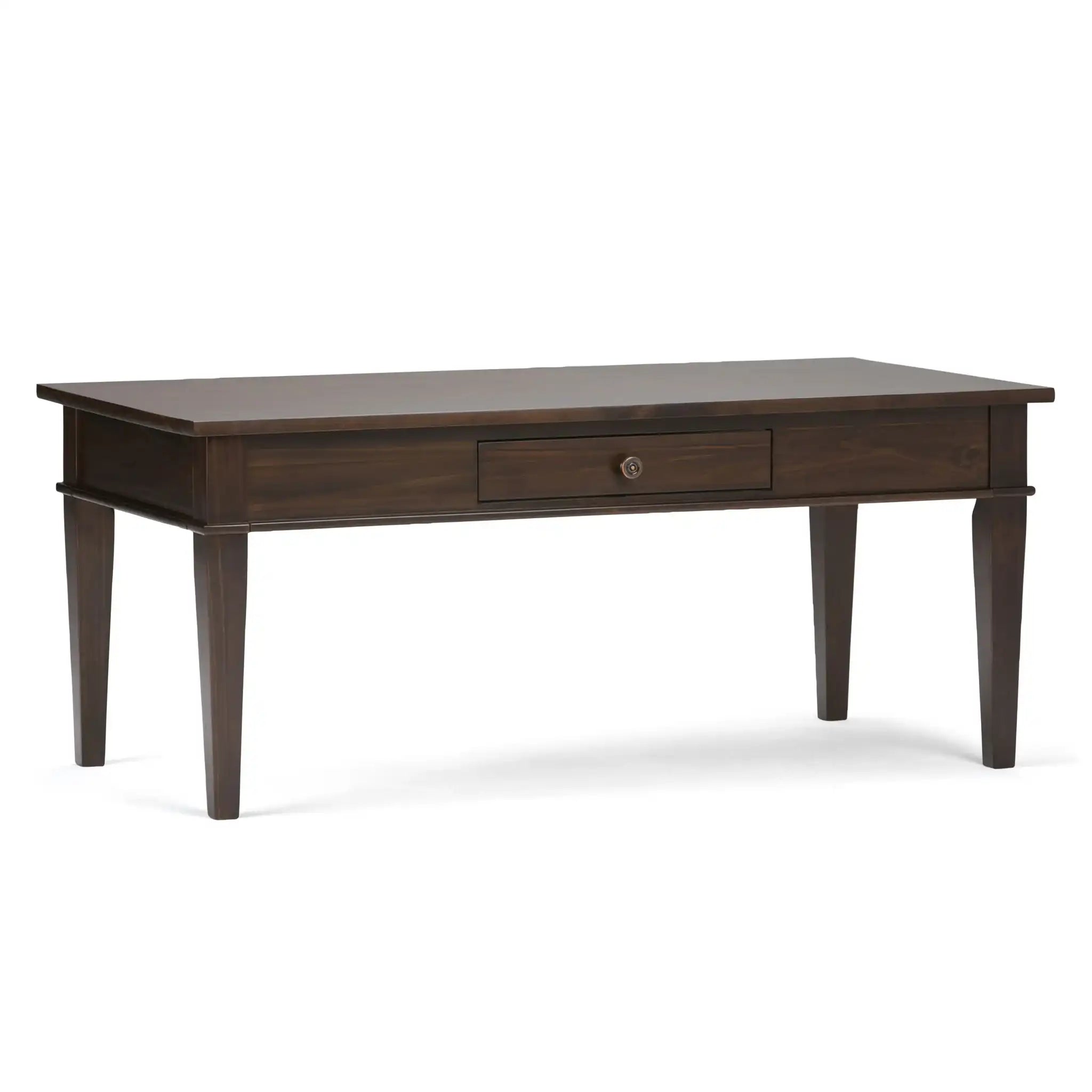 Carlton - Coffee Table - Dark Tobacco Brown - Best Buy Furniture