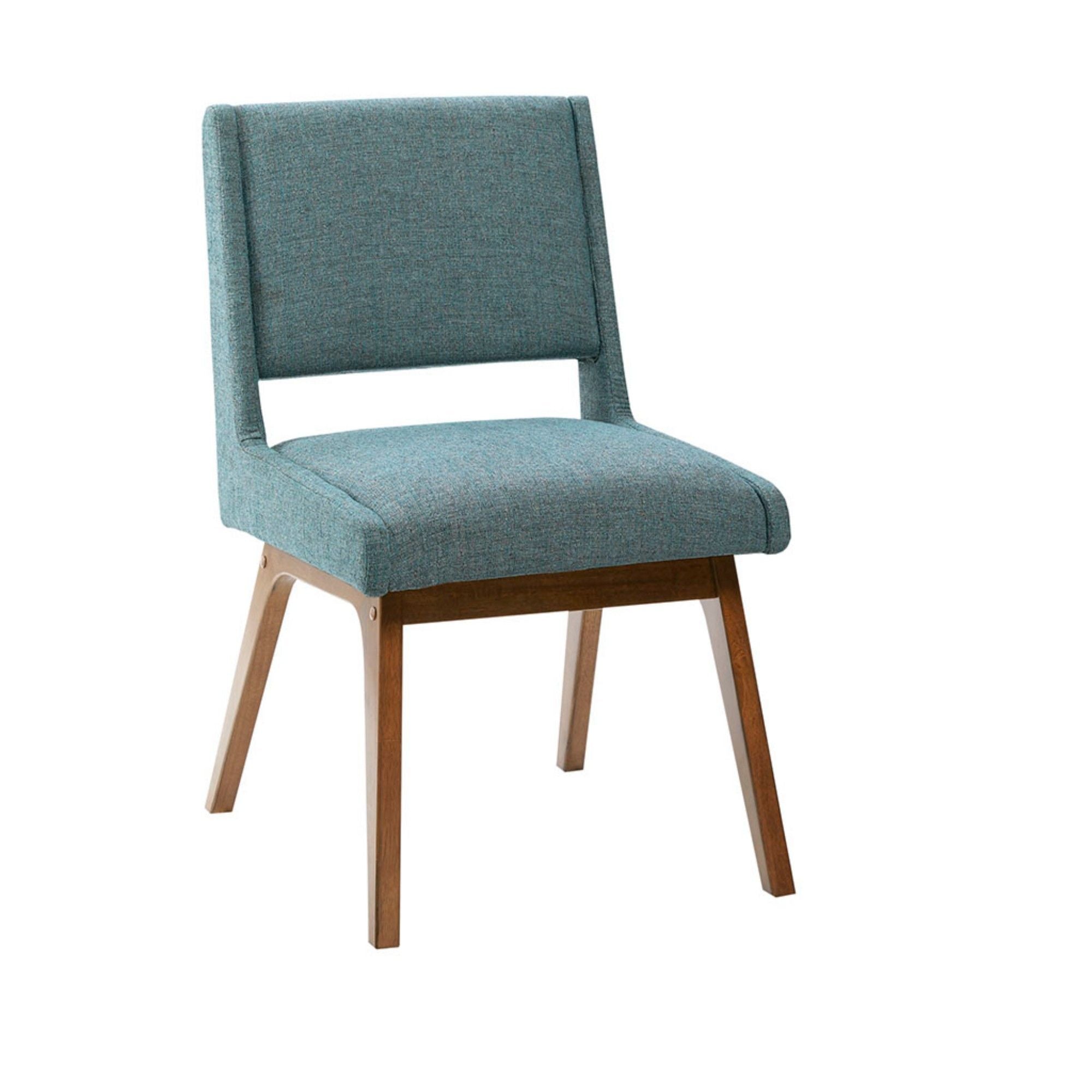 Dining Chair With Upholstered Seat And Back (Set of 2) - Blue - Best Buy Furniture
