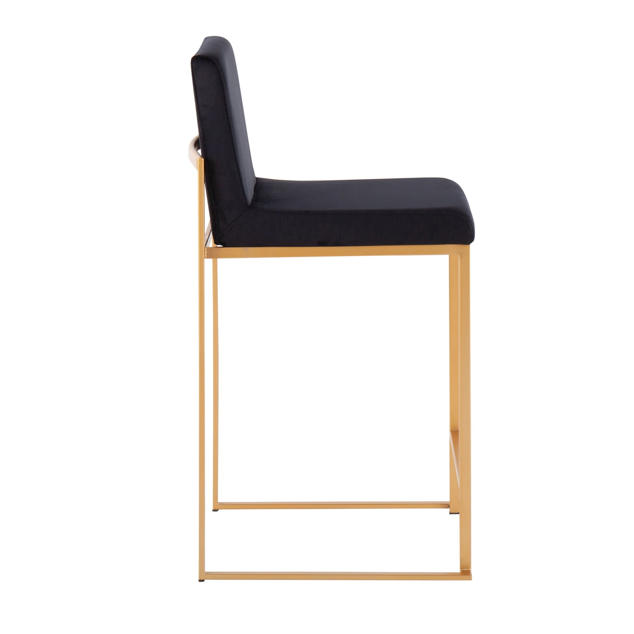 Fuji - Contemporary High Back Stylish Counter Stool - Best Buy Furniture