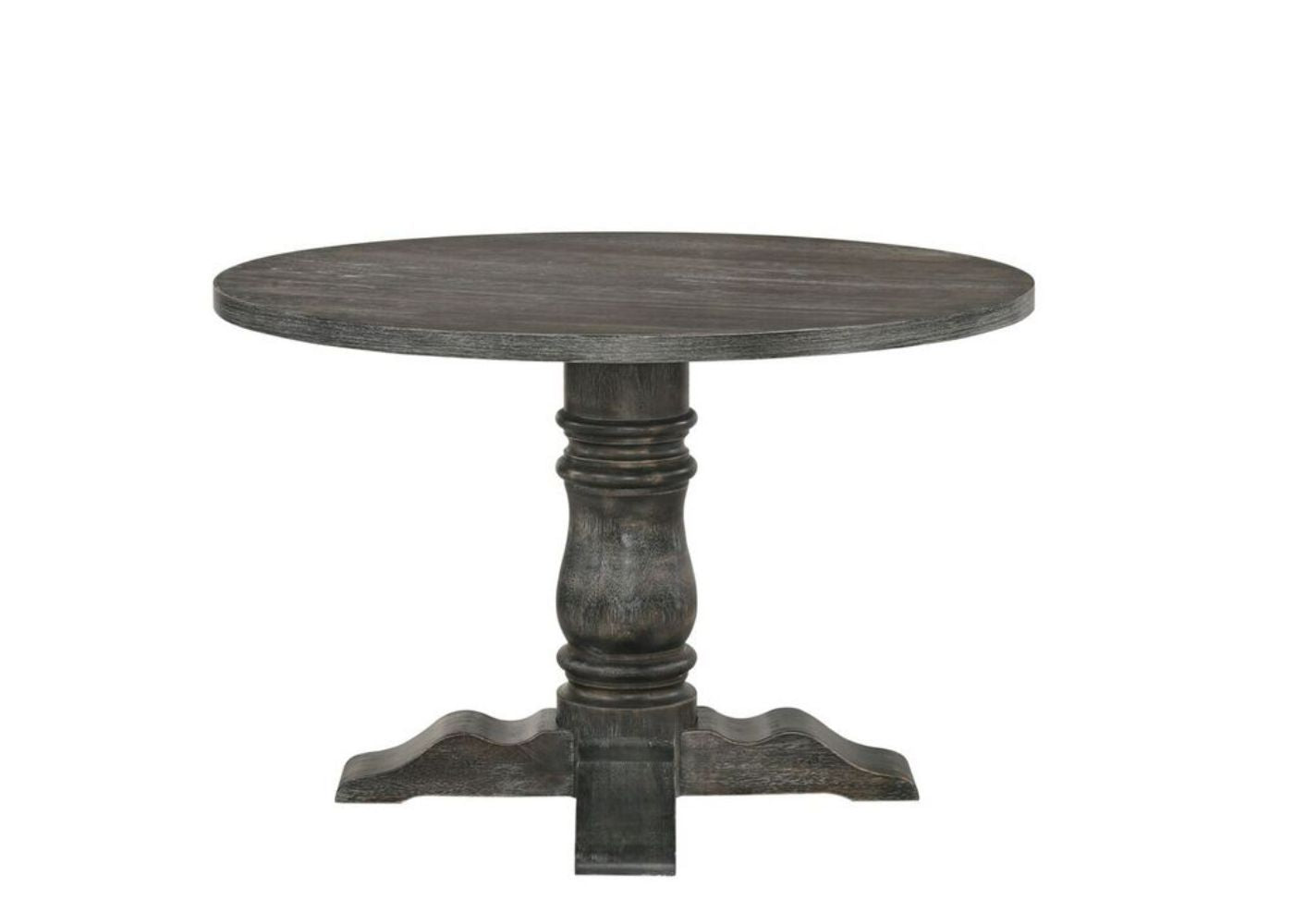Leventis - Weathered Dining Table - Gray - Best Buy Furniture