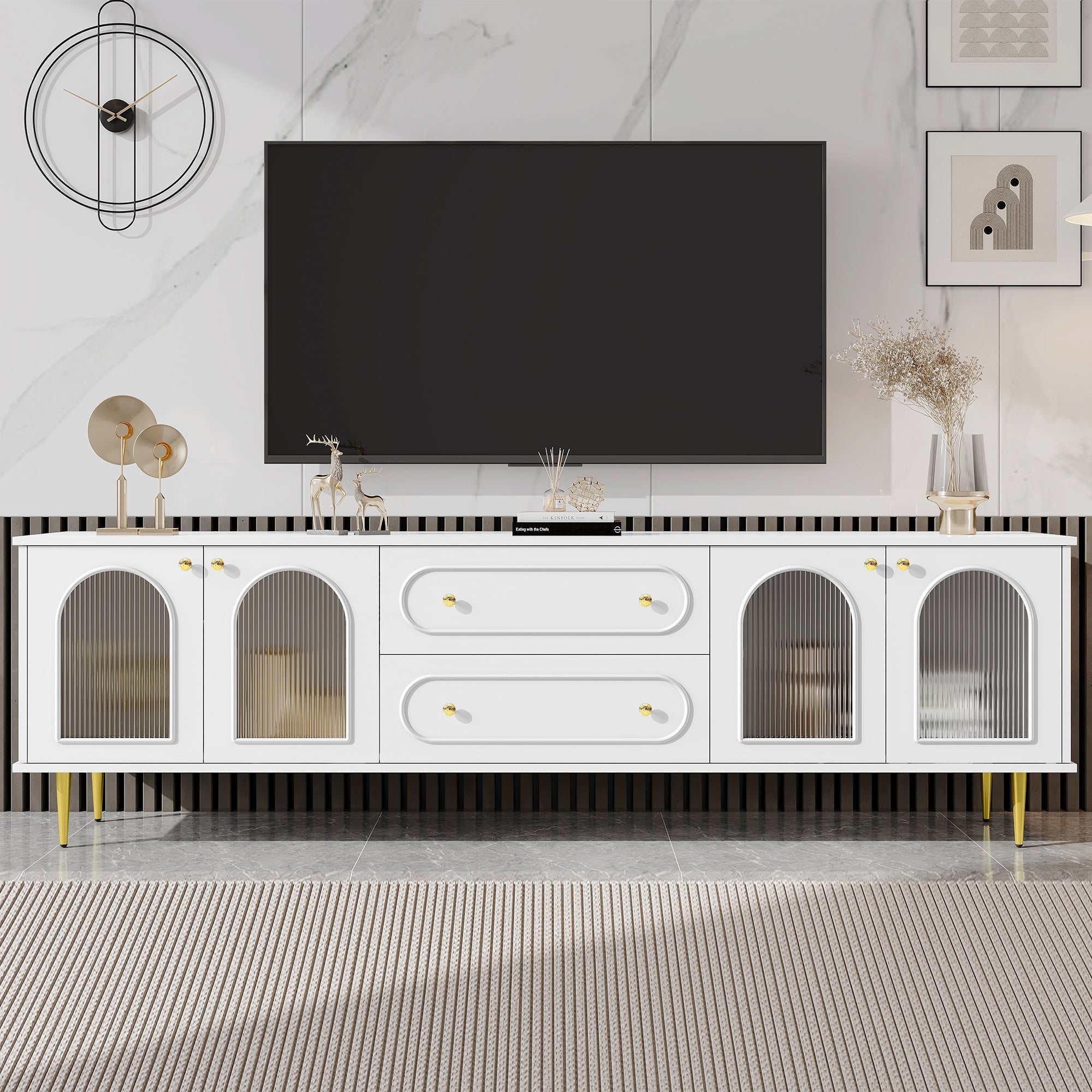 78.7'' Modern TV Stand - Best Buy Furniture