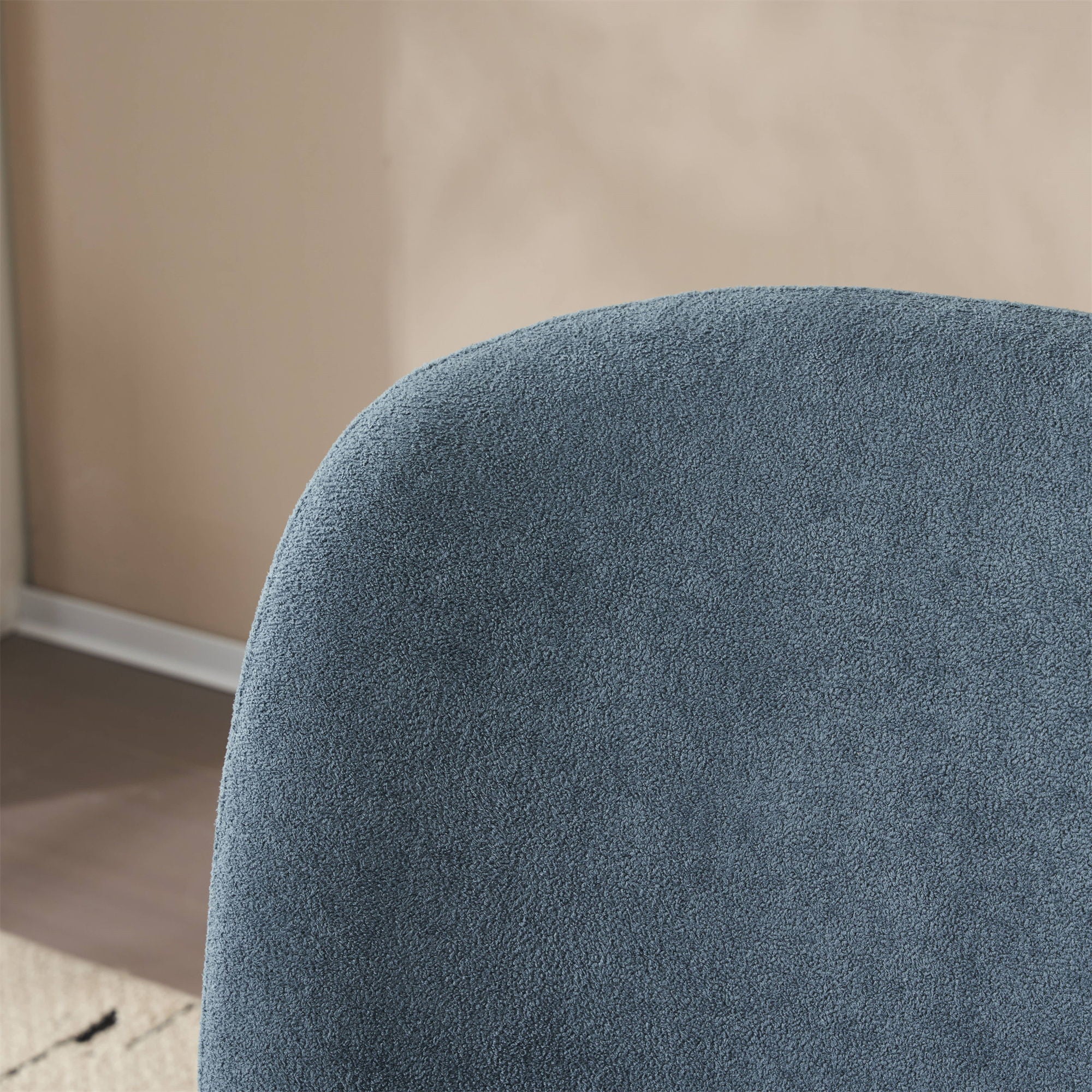 Modern Low Back Accent Upholstered Armless Living Room Chairs, Round Feet - Best Buy Furniture