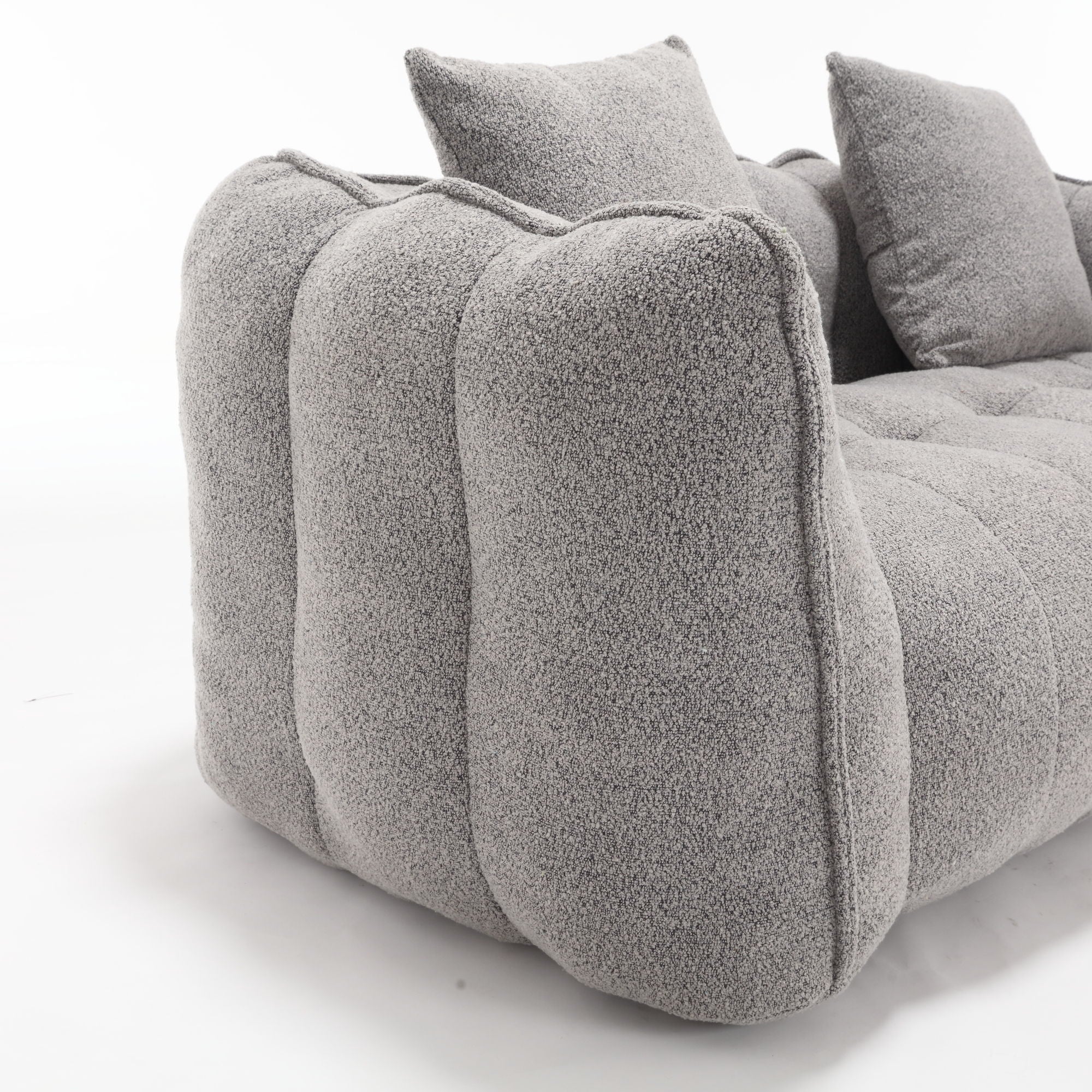 Cozy Beanbag Chair With High Resilience Foam Core For 2 - Best Buy Furniture
