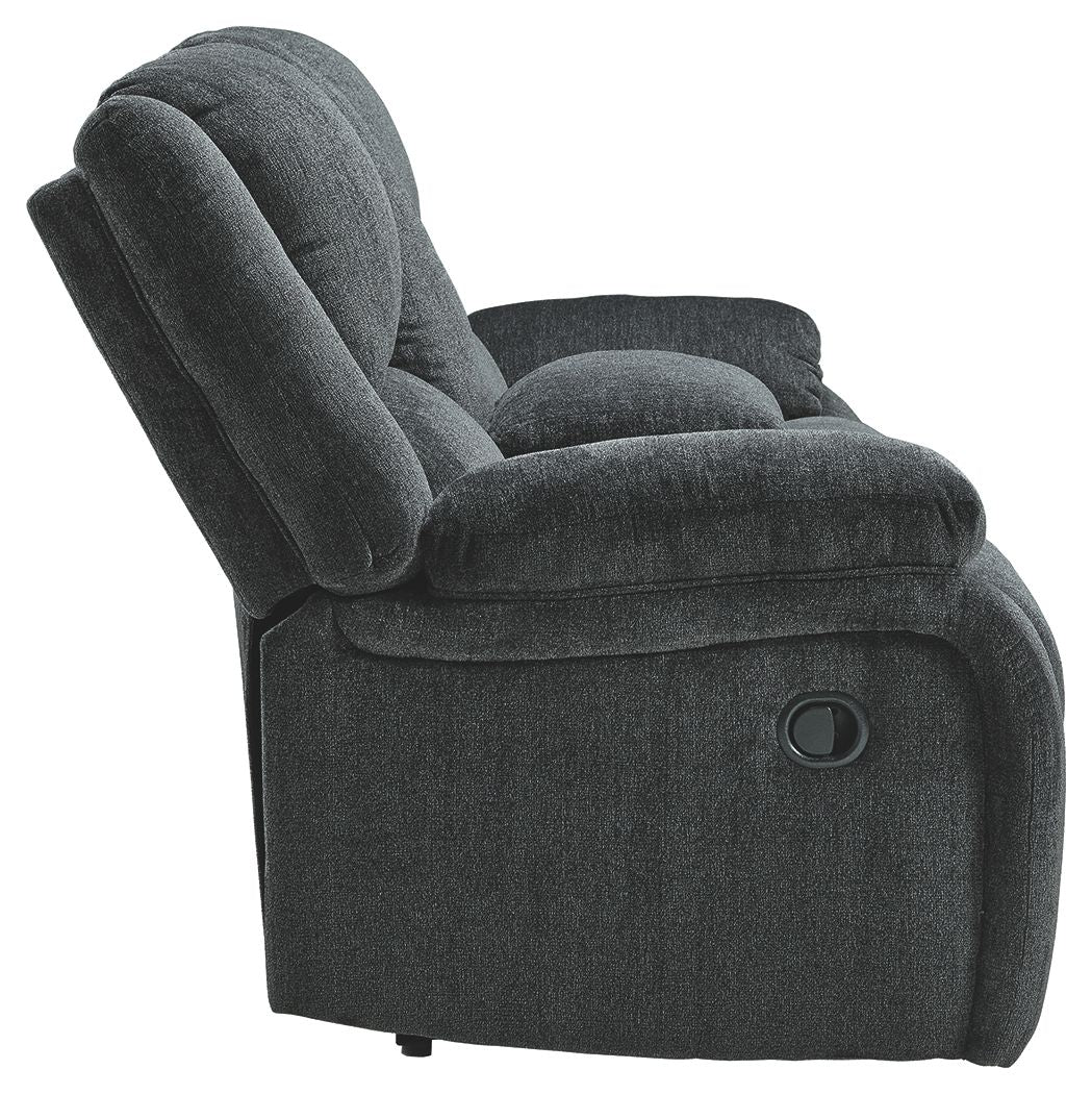 Draycoll - Reclining Loveseat - Best Buy Furniture