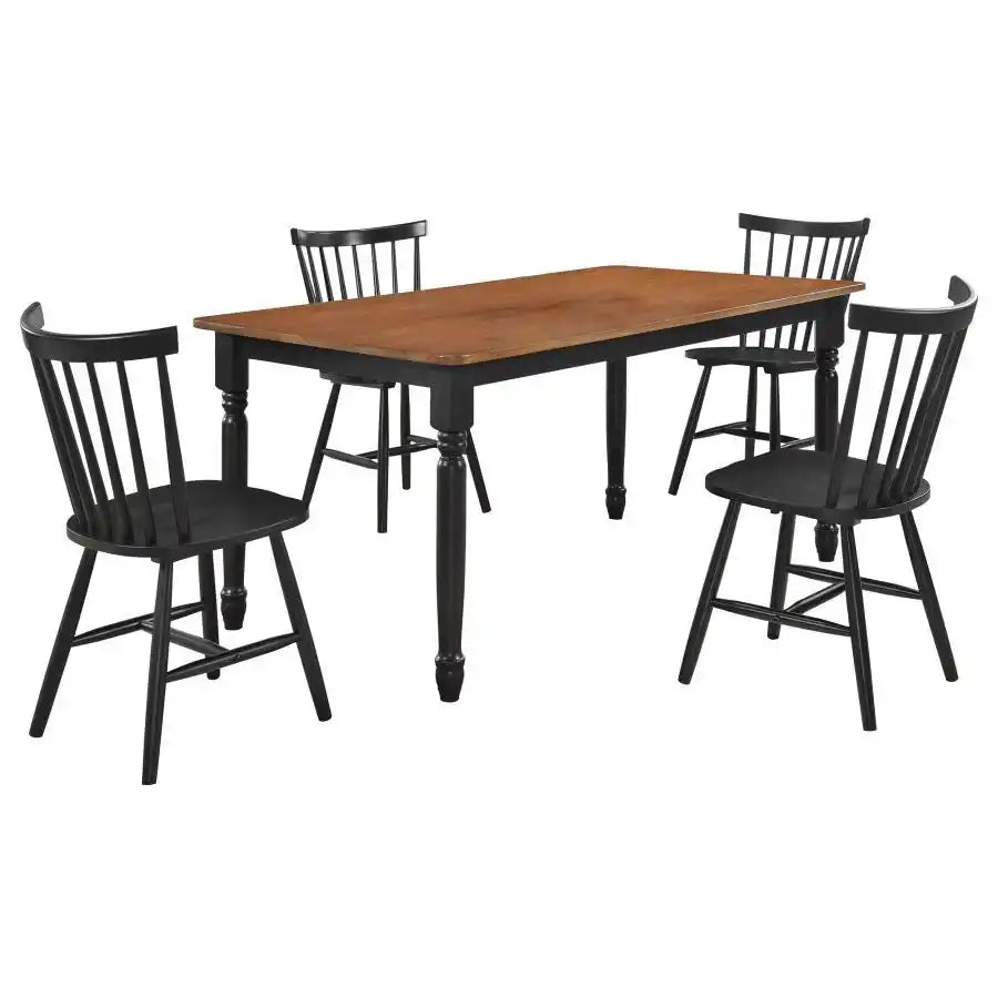 Hollyoak - Rectangular Dining Set - Best Buy Furniture