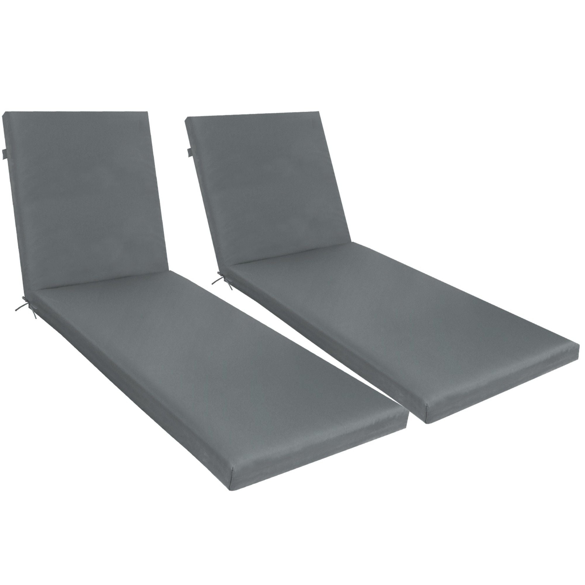 2 Piece Outdoor Chaise Lounge Cushion Set, Replacement Cushions For Patio Furniture - Best Buy Furniture