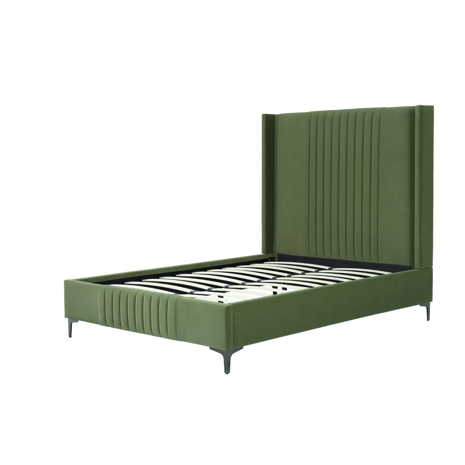 Promenade - Bed With Upholstered Headboard And Slats