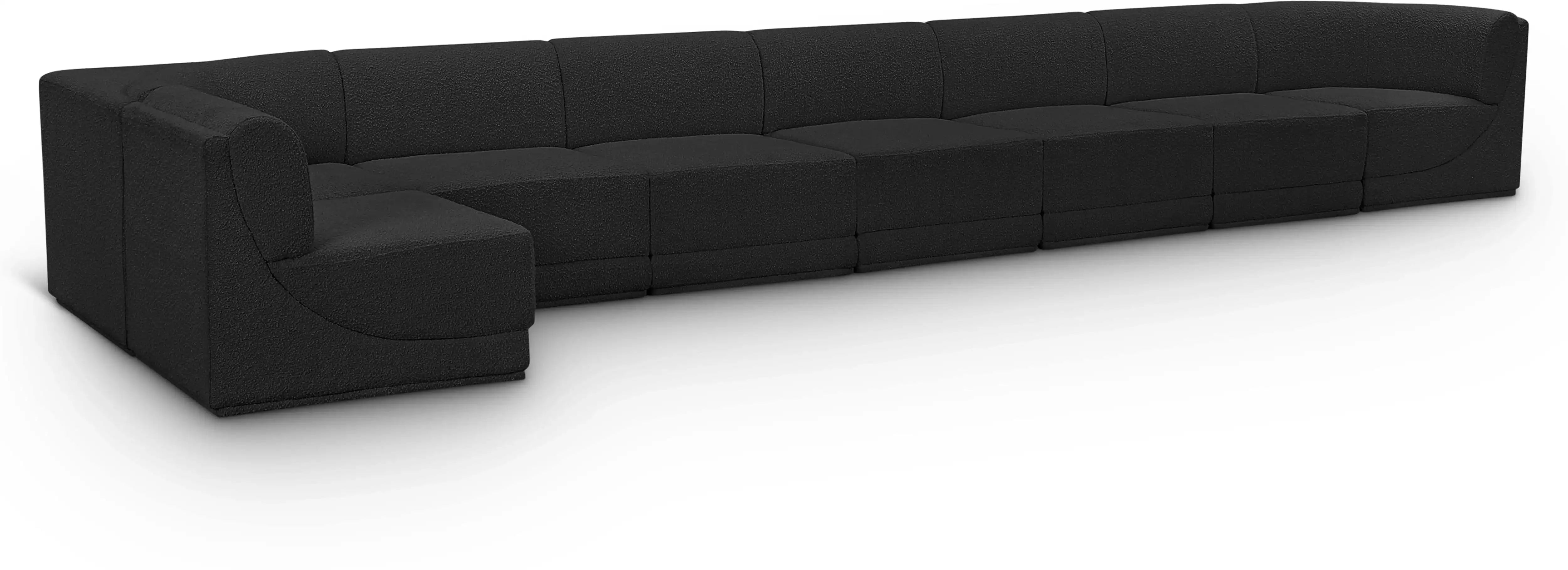 Ollie - 8 Piece Modular Sectional - Best Buy Furniture