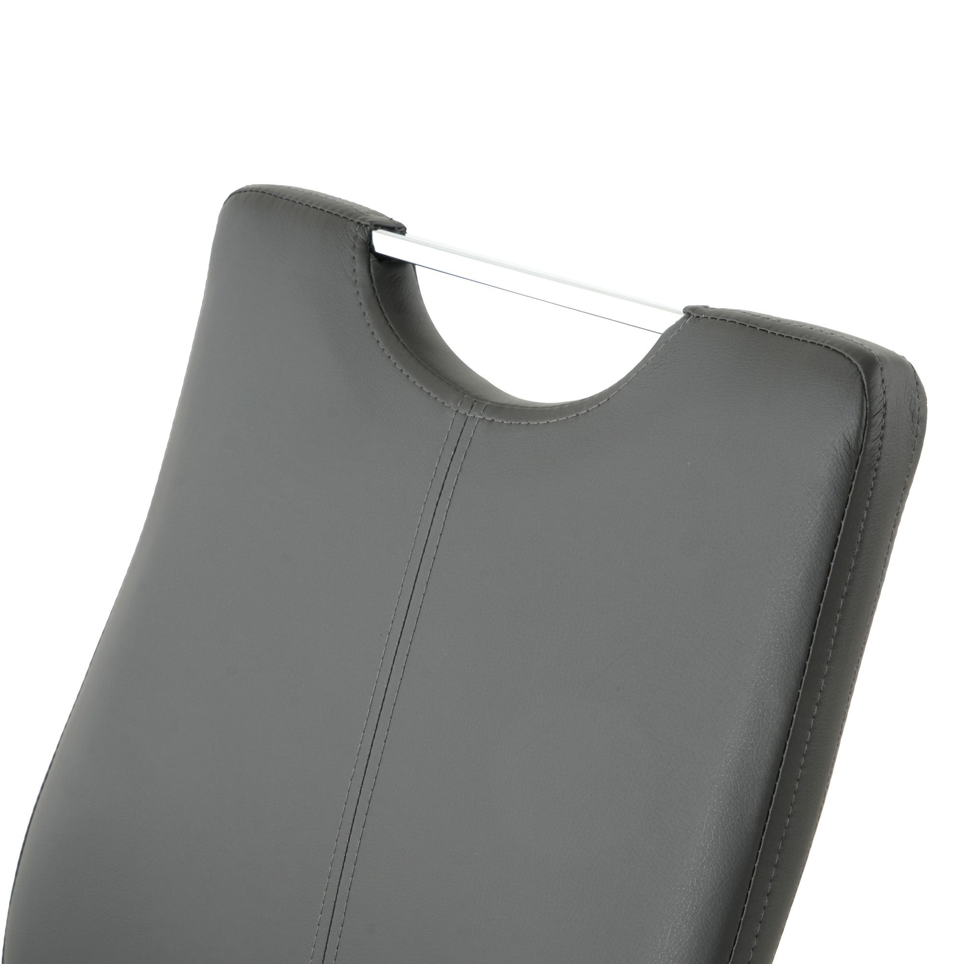 Modern Upholstered Dining Chair Electroplated Metal Legs (Set of 2) - Best Buy Furniture