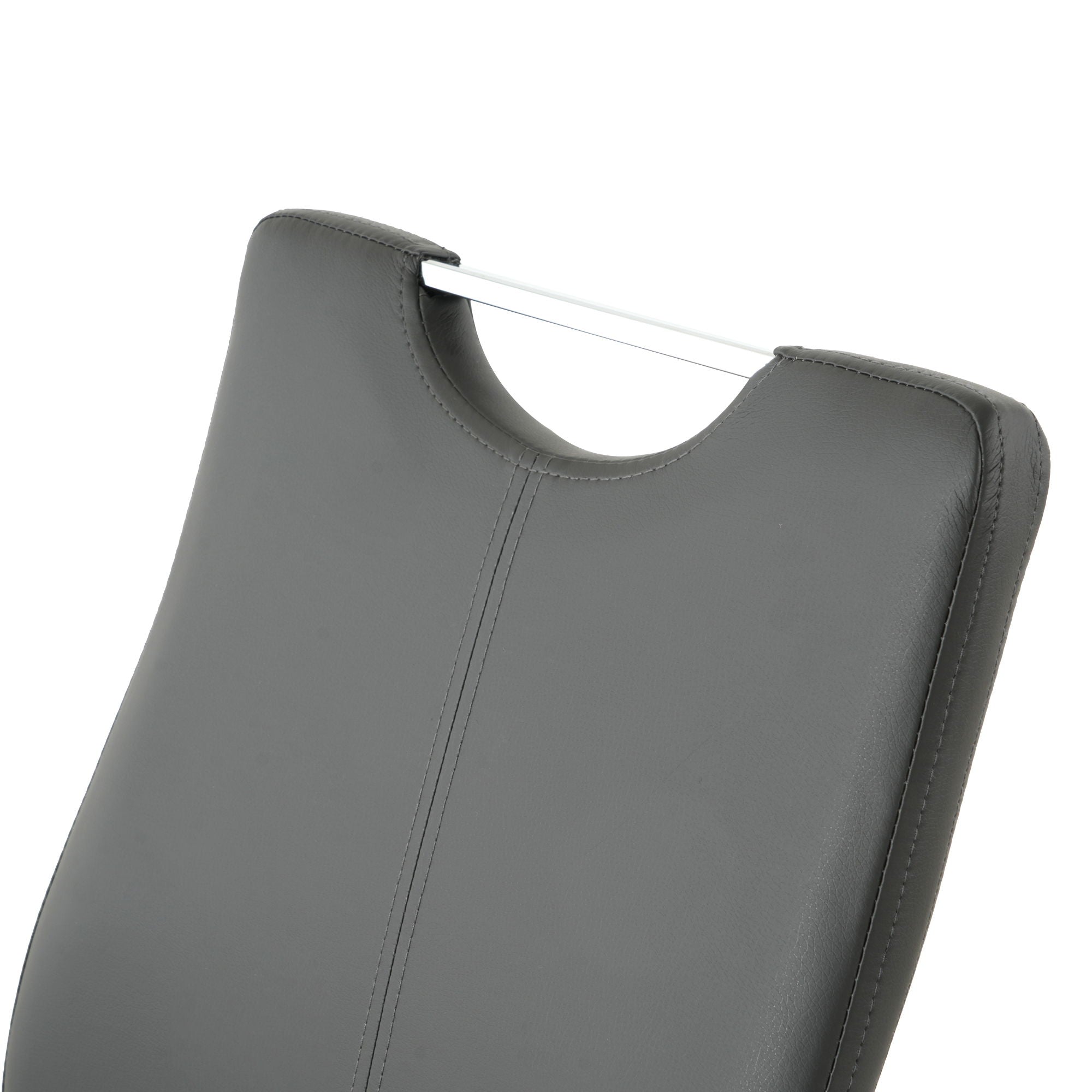 Modern Upholstered Dining Chair Electroplated Metal Legs (Set of 2) - Best Buy Furniture