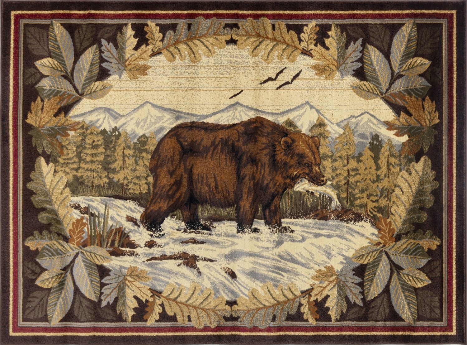 Nature's Nest - GC_CBL3008 Lodge Area Rug - Best Buy Furniture