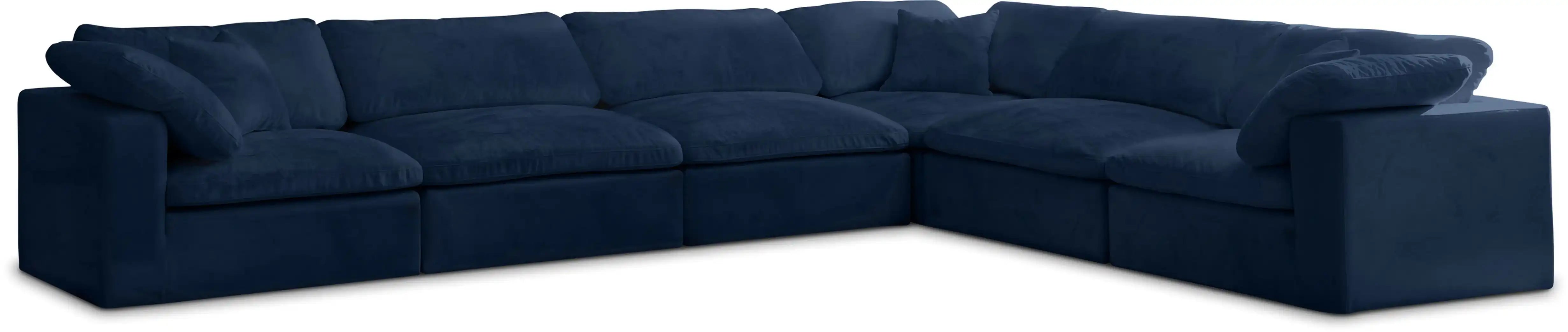 Cozy - 6 Piece Modular Corner Sectional - Best Buy Furniture
