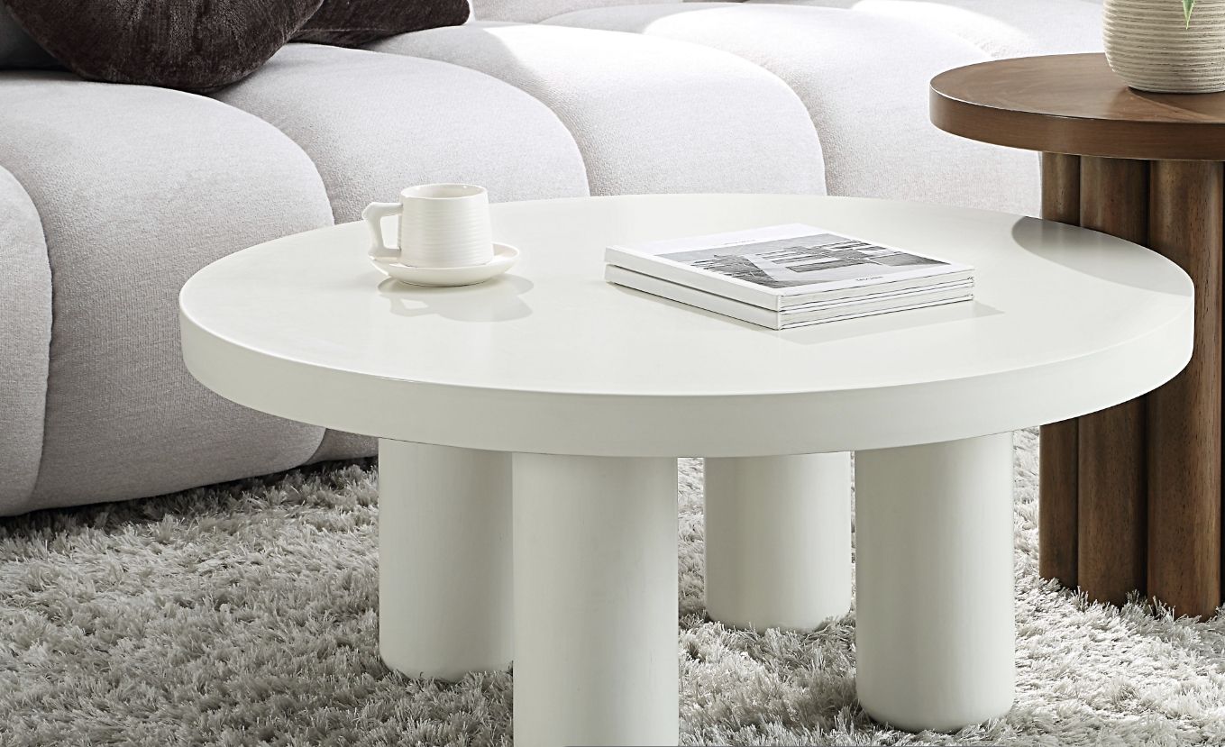 Loanna - Coffee Table - White - Best Buy Furniture