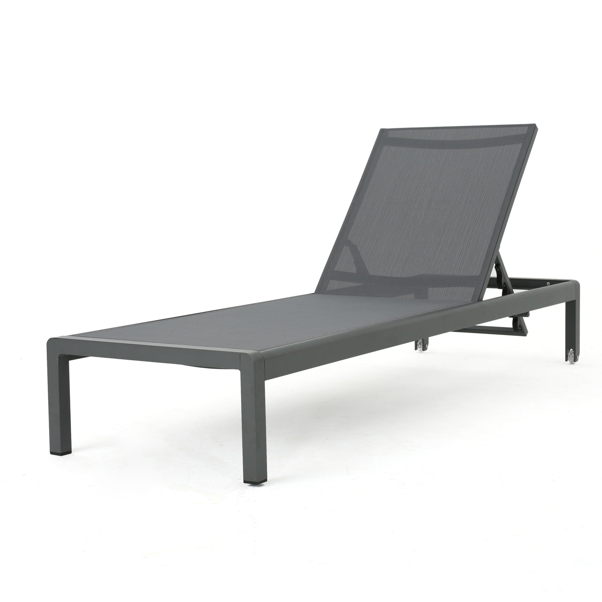 Outdoor Patio Chaise Lounge With 5 Reclining Positions - Best Buy Furniture