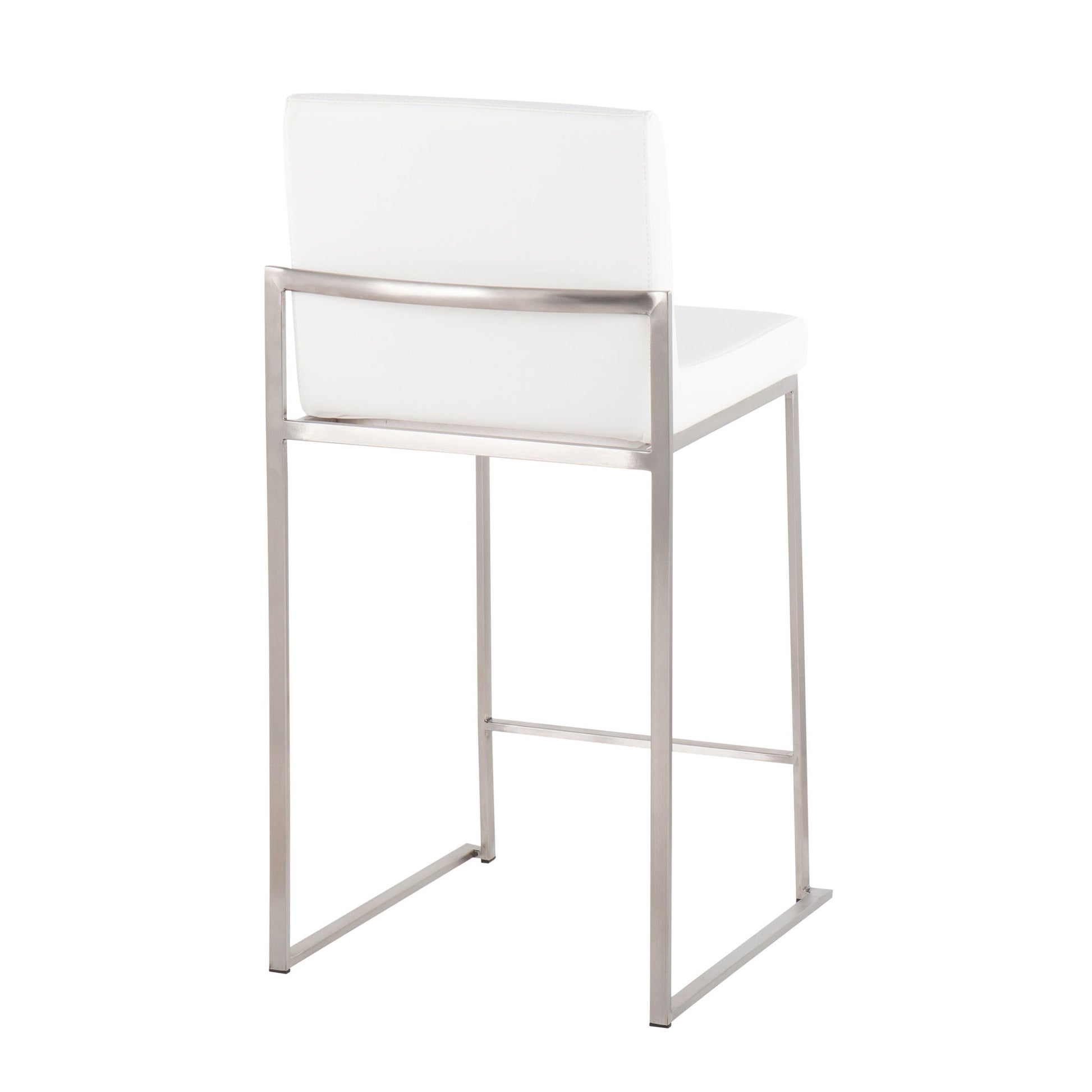 Fuji - Contemporary High Back Counter Stool, Functional Design - Best Buy Furniture