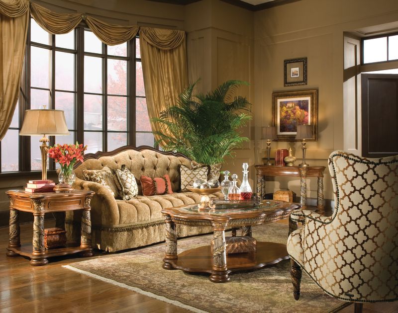 Villa Valencia - Cocktail Table - Classic Chestnut - Best Buy Furniture