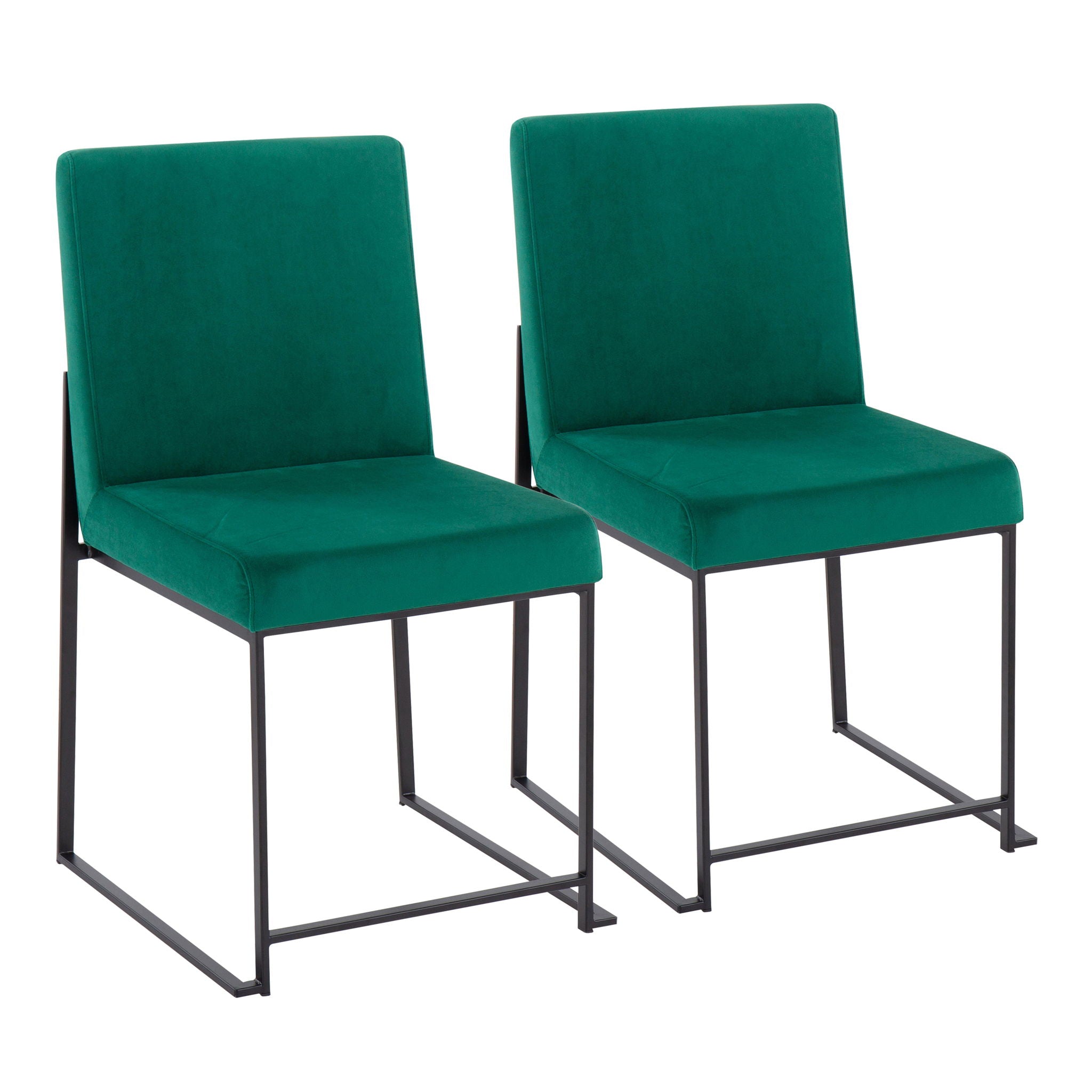 Fuji - Contemporary Modern Elegance With High Back Dining Chair (Set of 2) - Best Buy Furniture