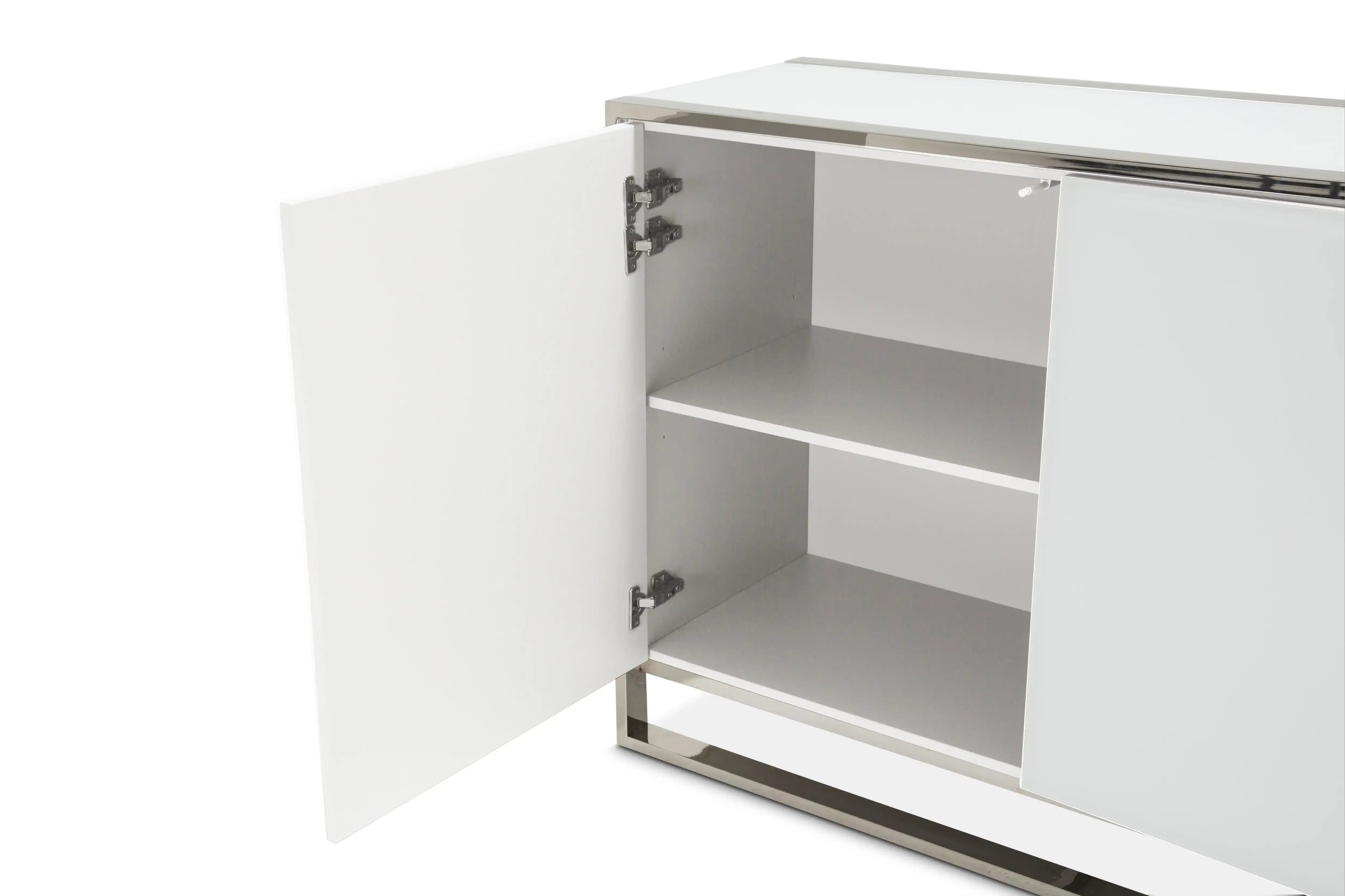 State St. - Sideboard - Glossy White - Best Buy Furniture