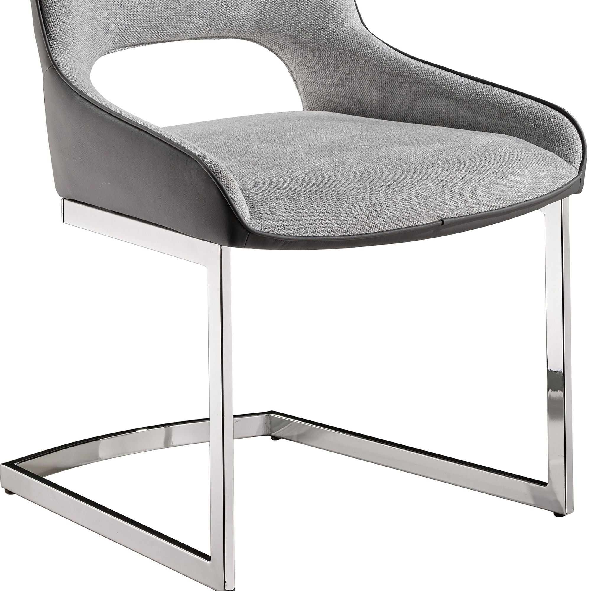 Sally - Dining Chair (Set of 2) - Gray - Best Buy Furniture
