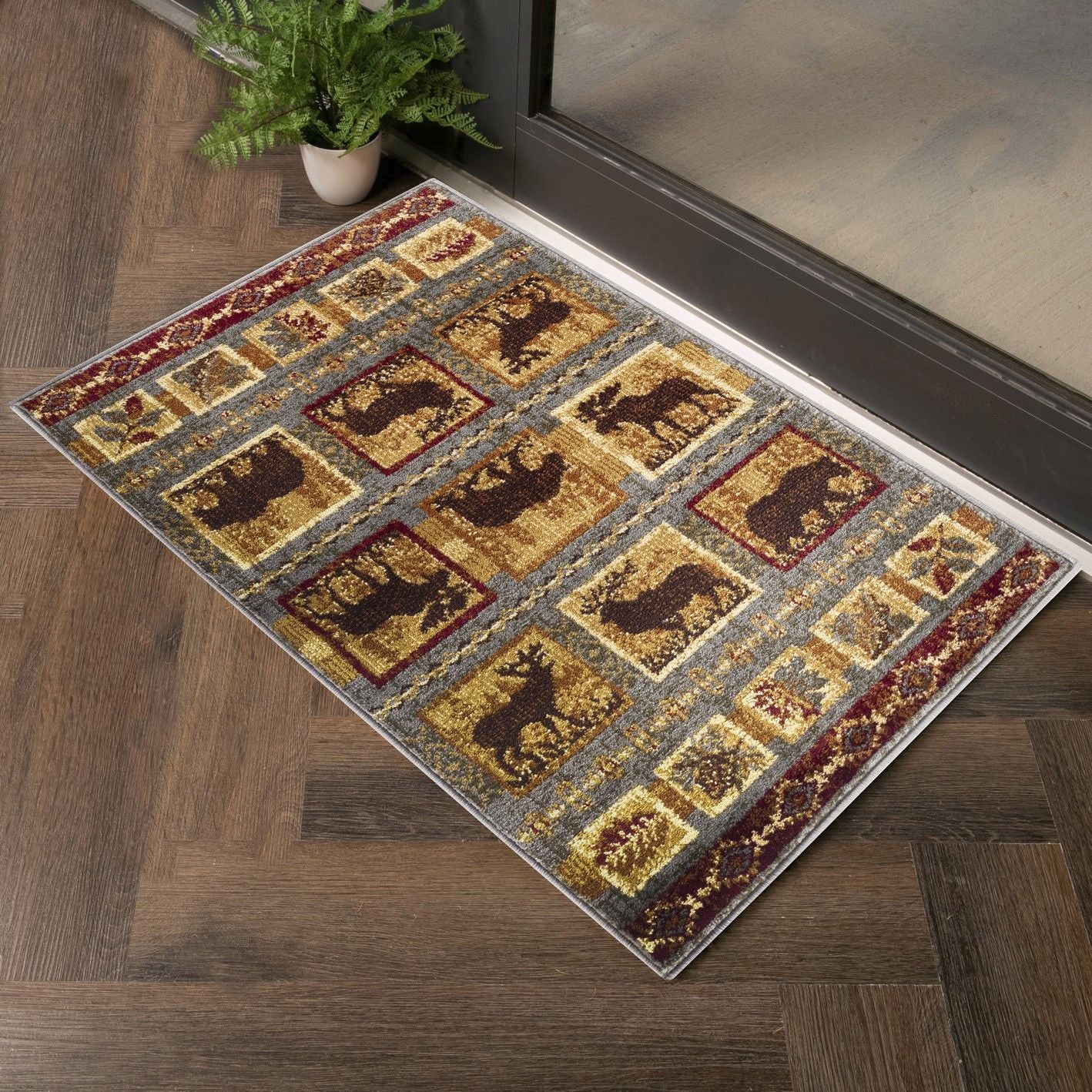 Nature's Nest - GC_CBL3004 Lodge Area Rug - Best Buy Furniture