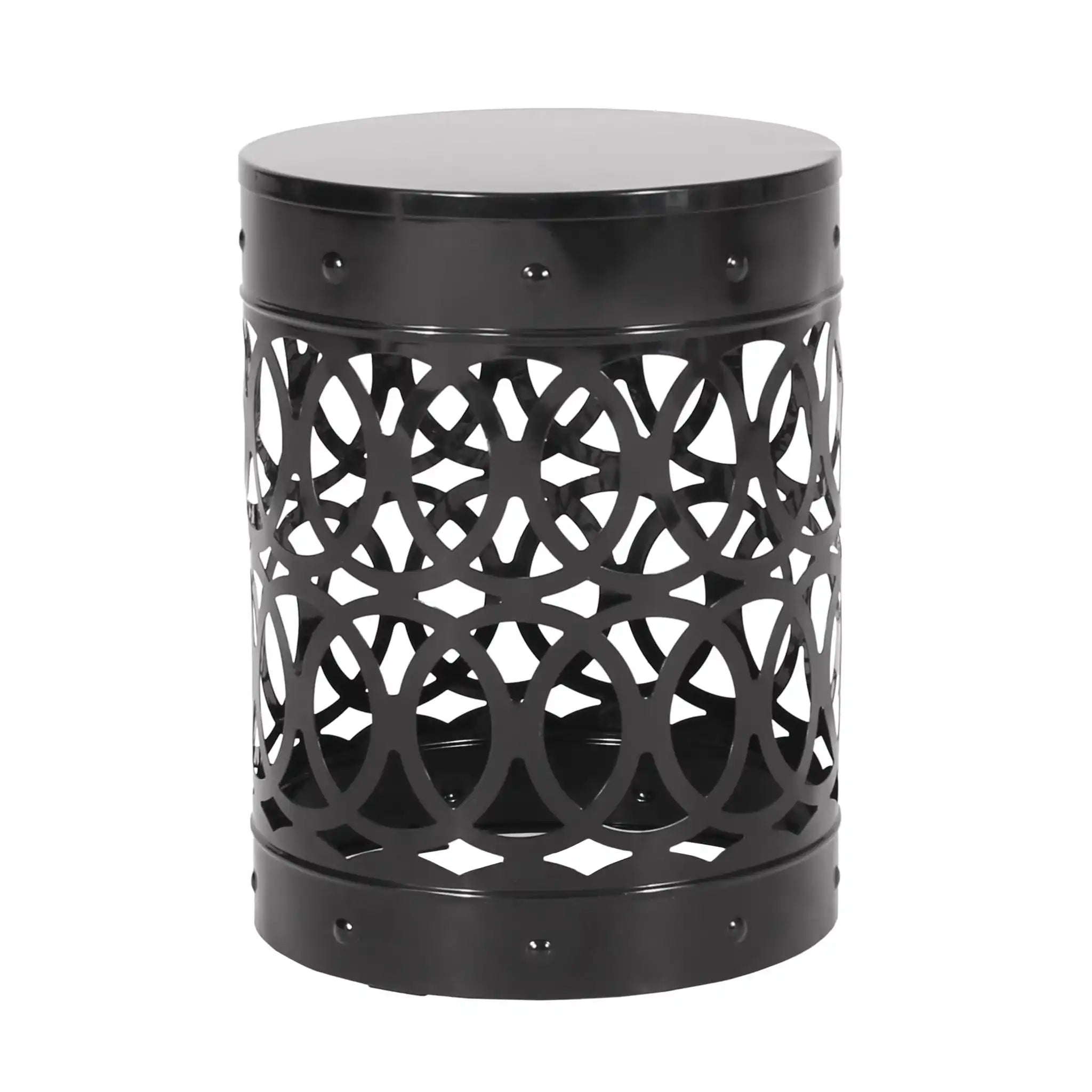 Outdoor Metal Large End Table, Modern Design - Best Buy Furniture