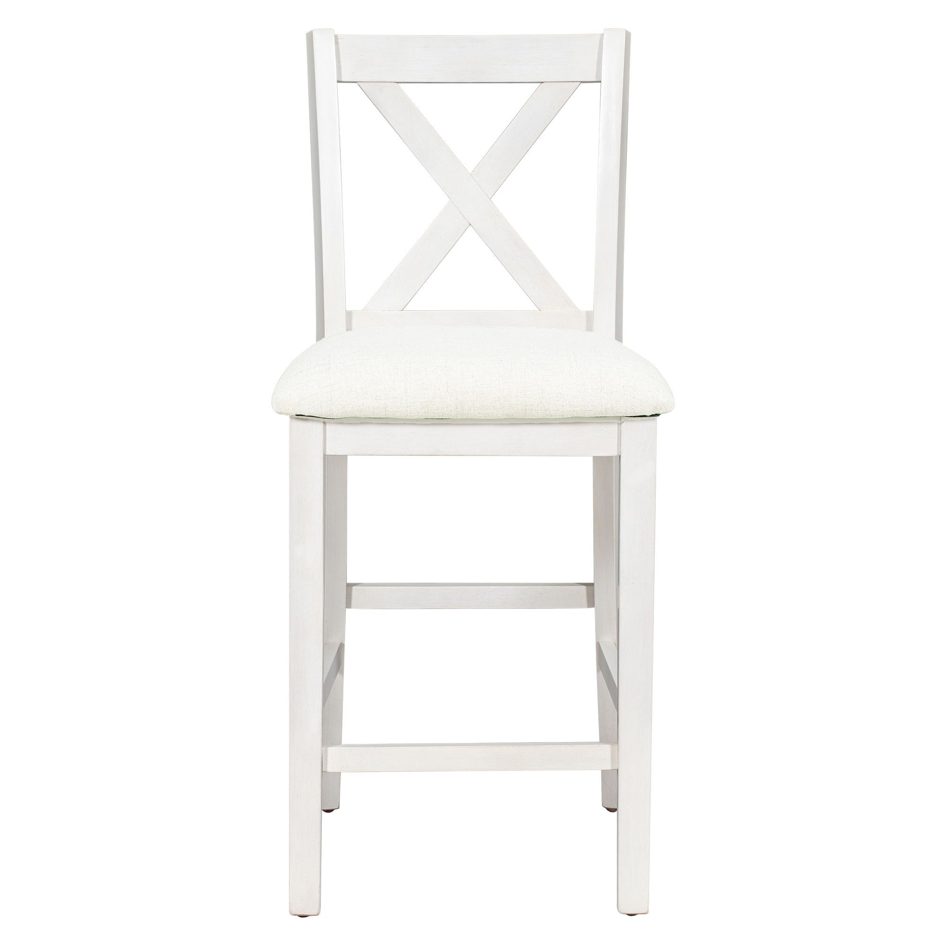 5 Pieces Counter Height Rustic Farmhouse Dining Room Wooden Bar Table Set With 2 Stools And 2 Chairs - Best Buy Furniture