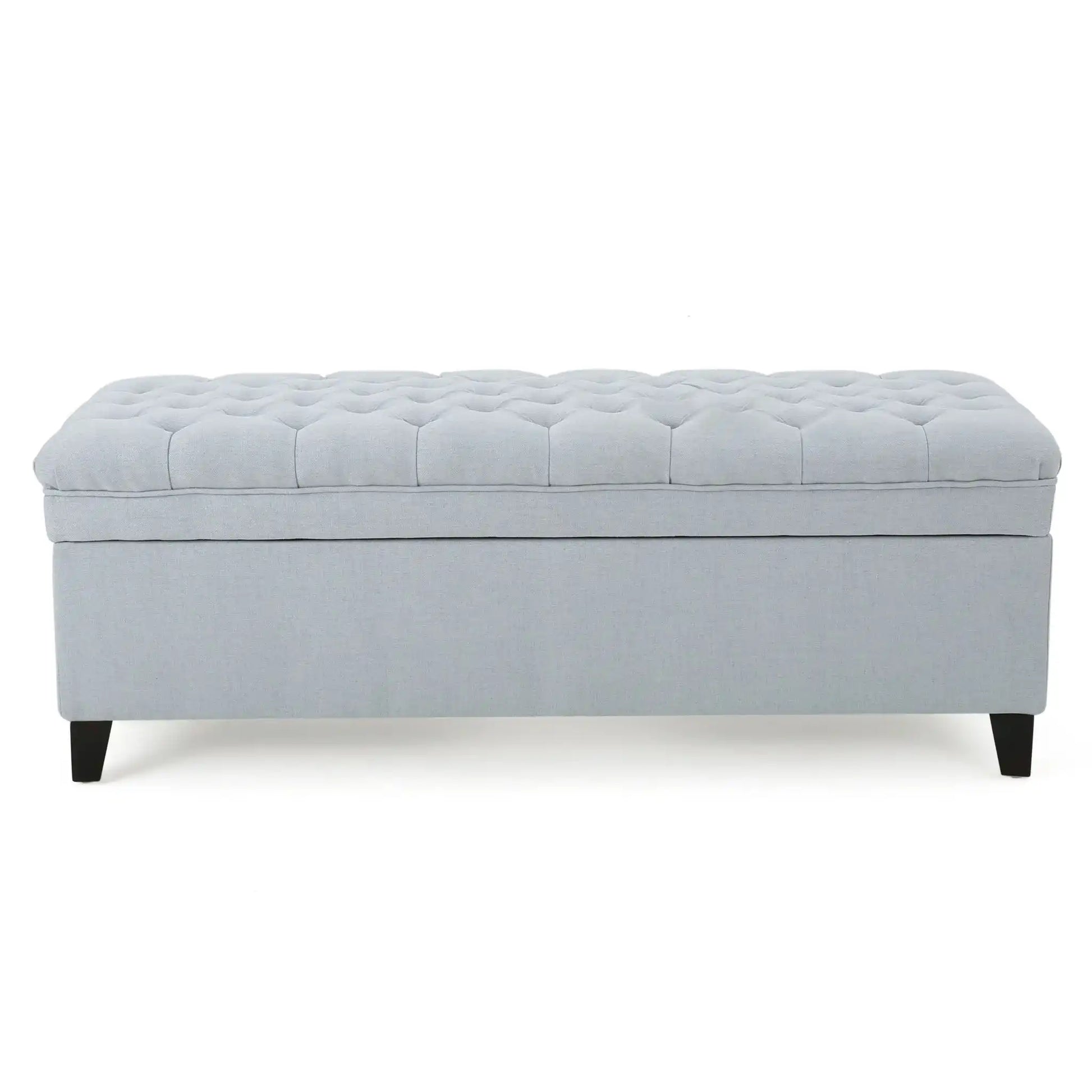 Juliana - Storage Ottoman With Birch Legs - Best Buy Furniture