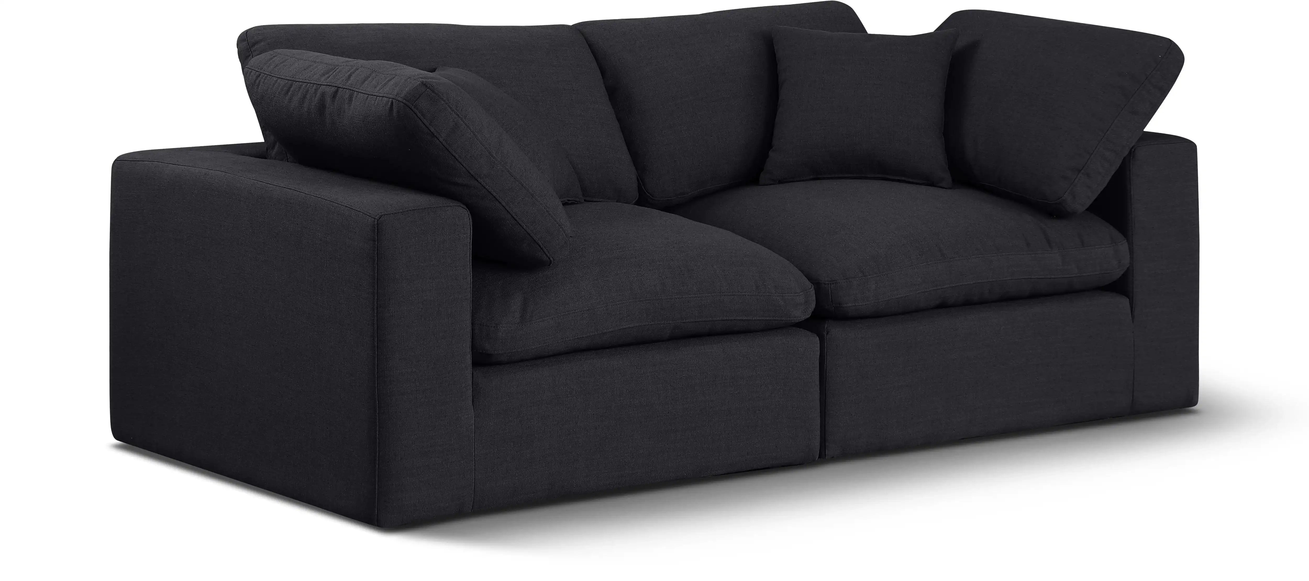 Comfy - Linen Modular Sofa 2 Seats - Best Buy Furniture