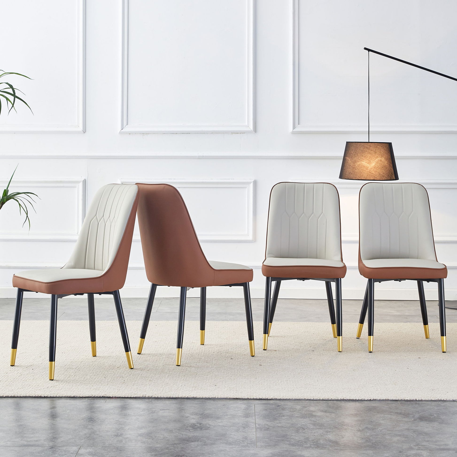 Modern Dining Chair With Metal Leg - Best Buy Furniture