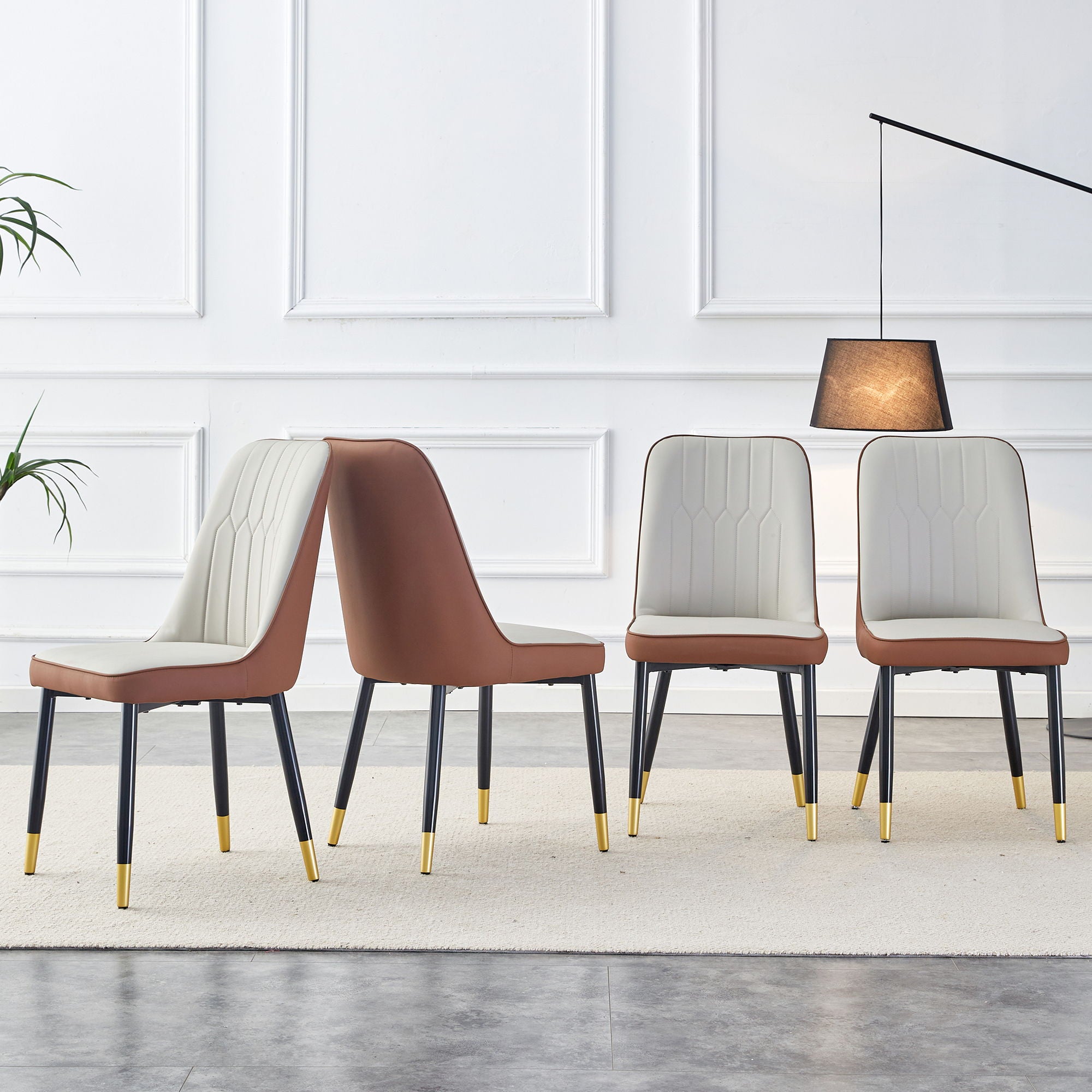 Modern Dining Chair With Metal Leg - Best Buy Furniture